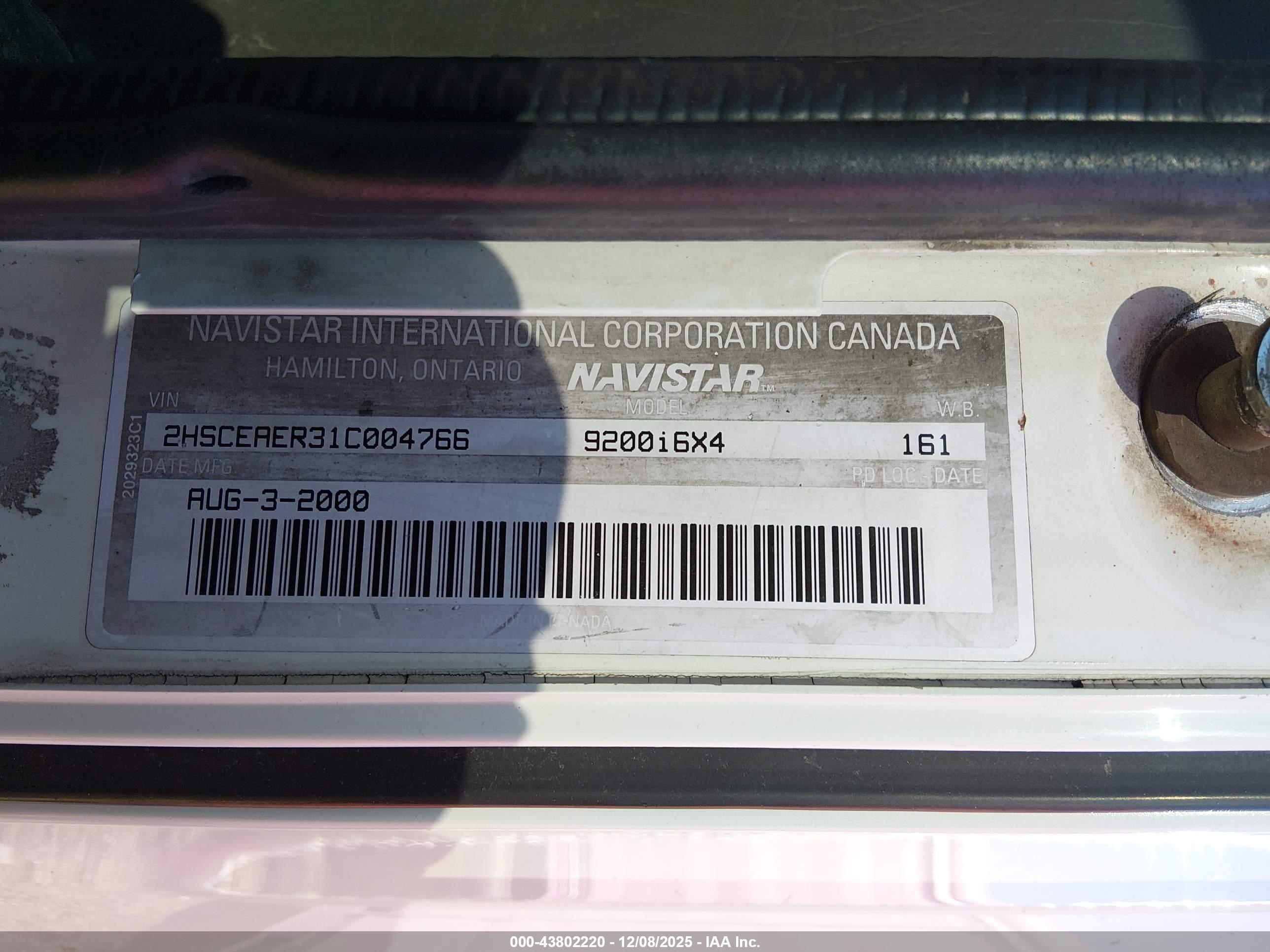 INTERNATIONAL 9200 image 9