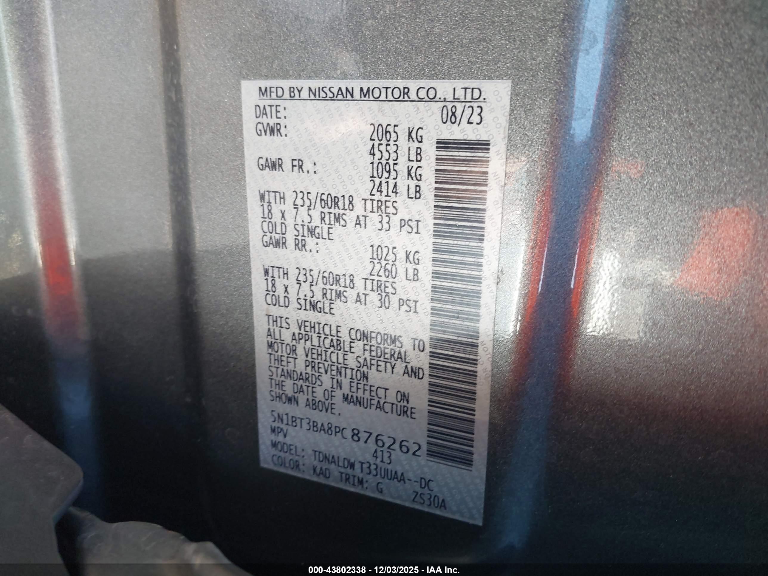 NISSAN ROGUE image 9
