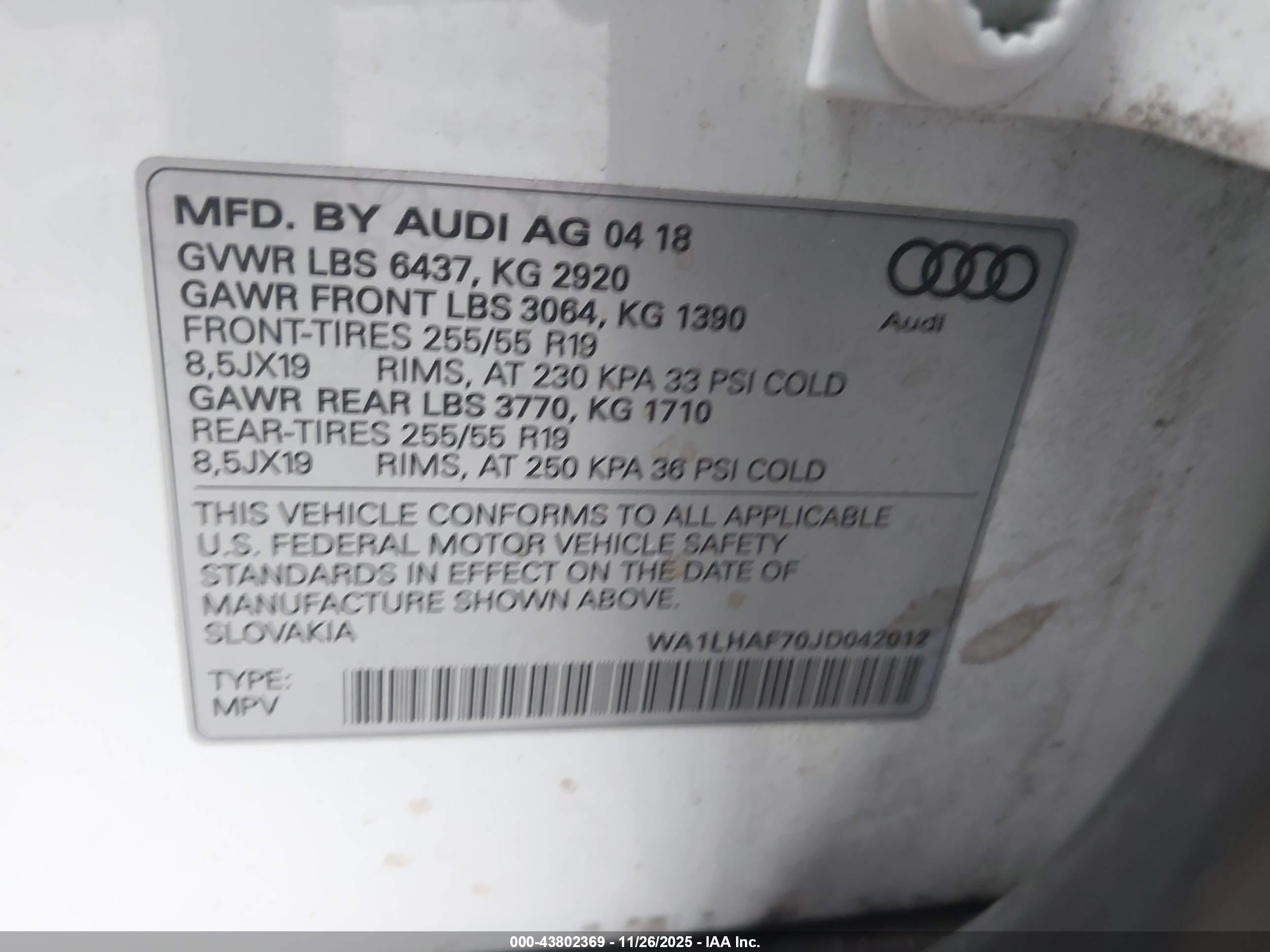 AUDI Q7 image 9