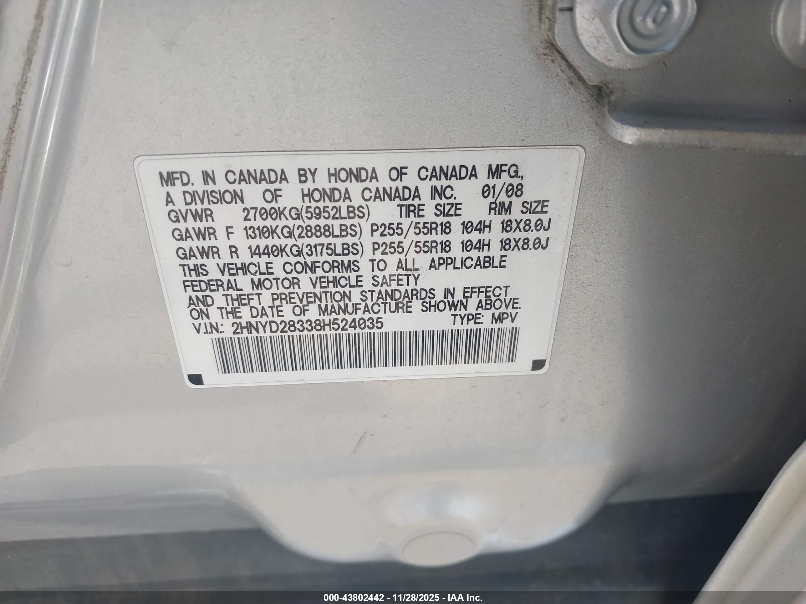 ACURA MDX image 9
