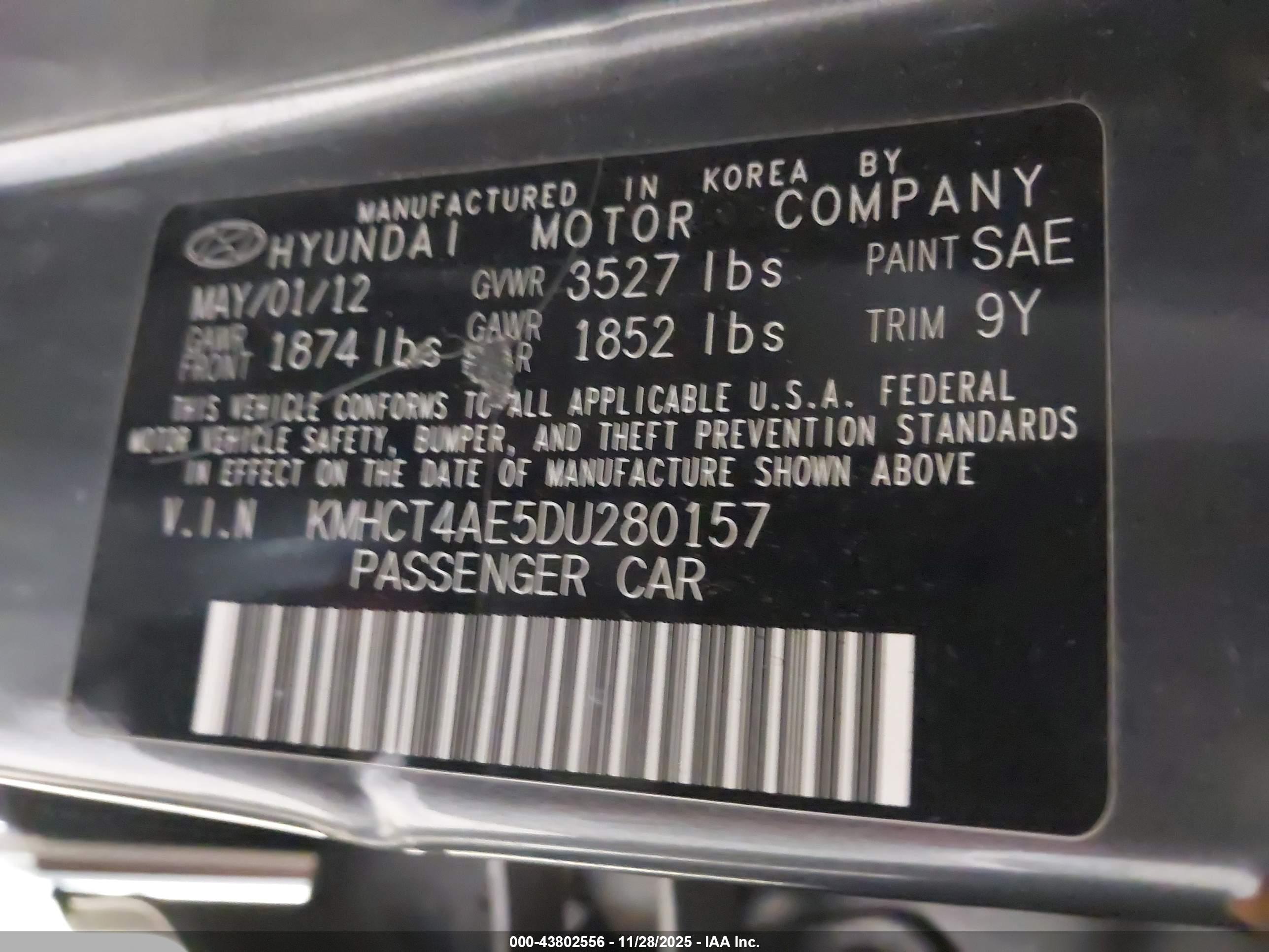 HYUNDAI ACCENT image 9
