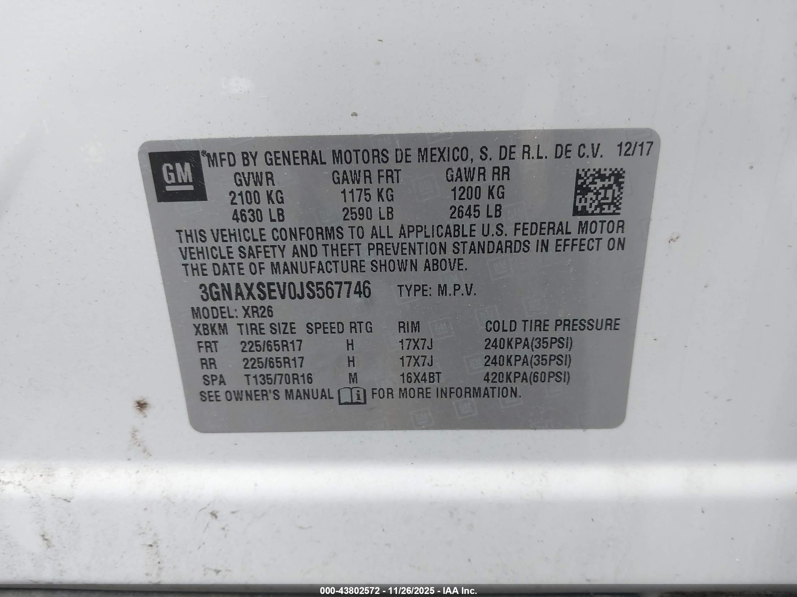 CHEVROLET EQUINOX image 9