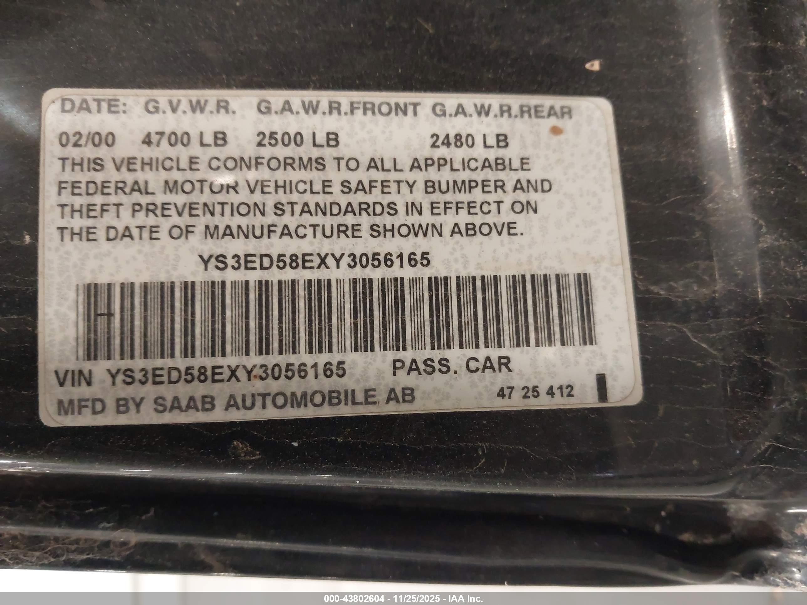SAAB 9-5 image 9