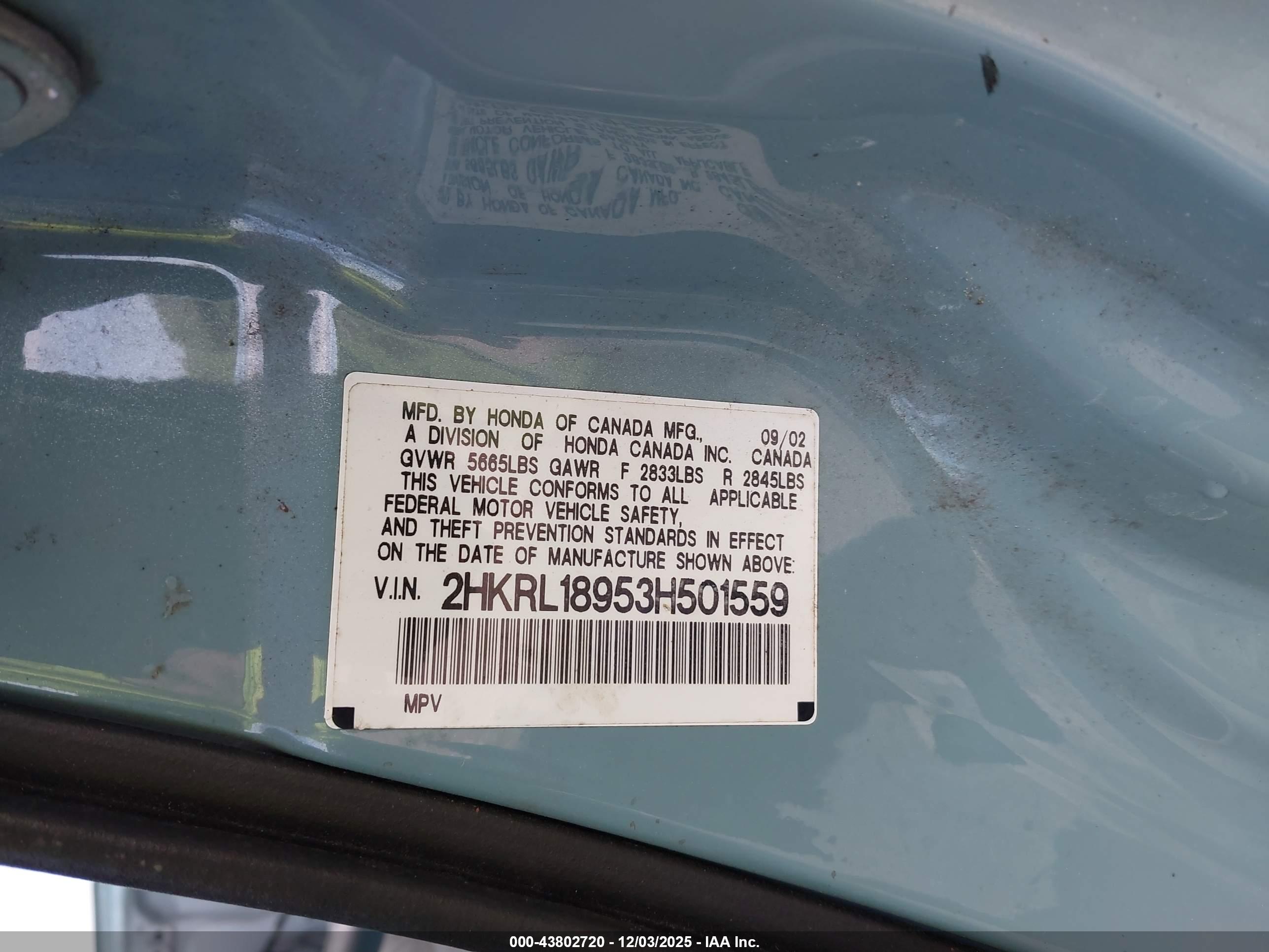 HONDA ODYSSEY image 9