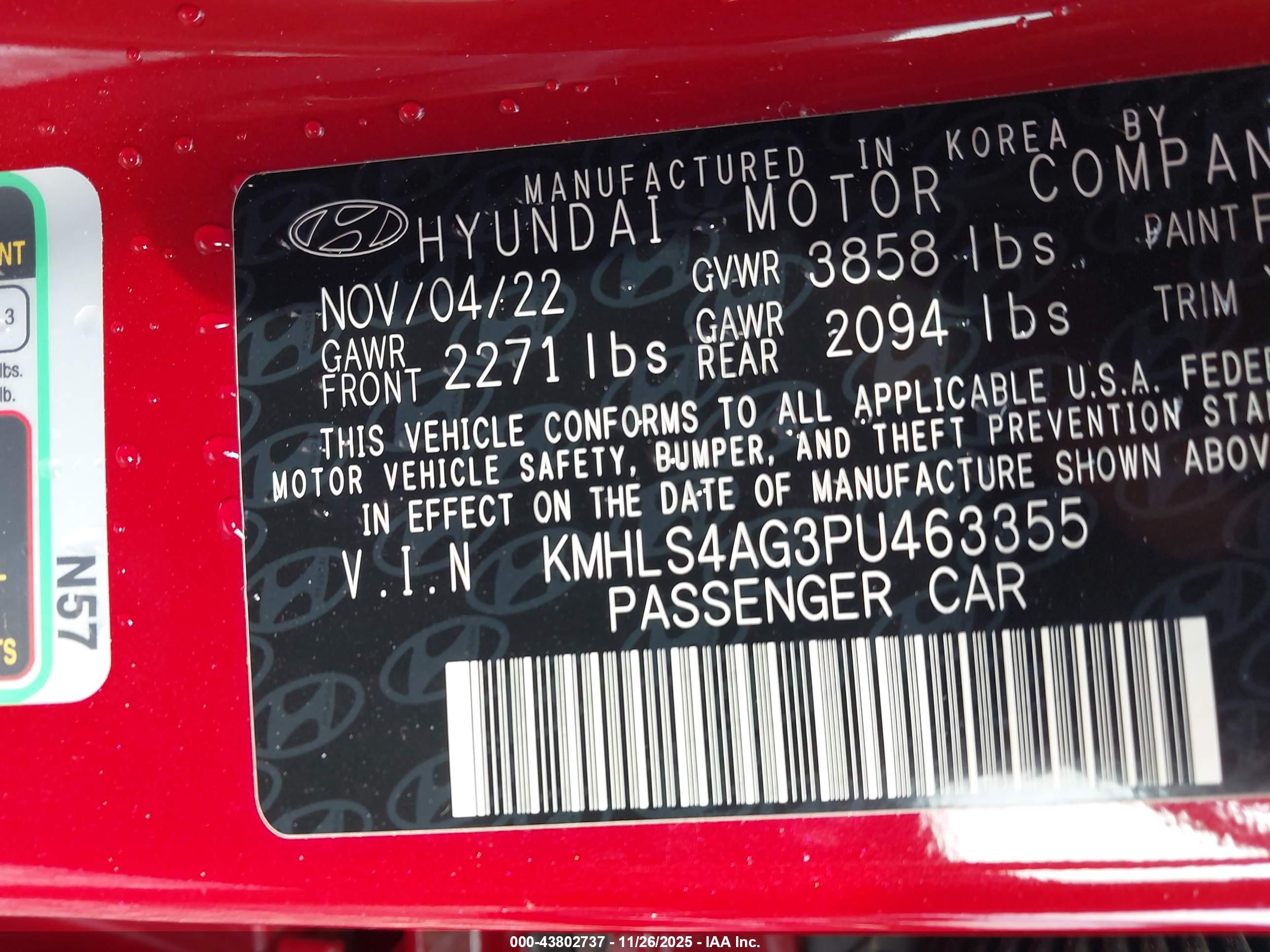 HYUNDAI ELANTRA image 9