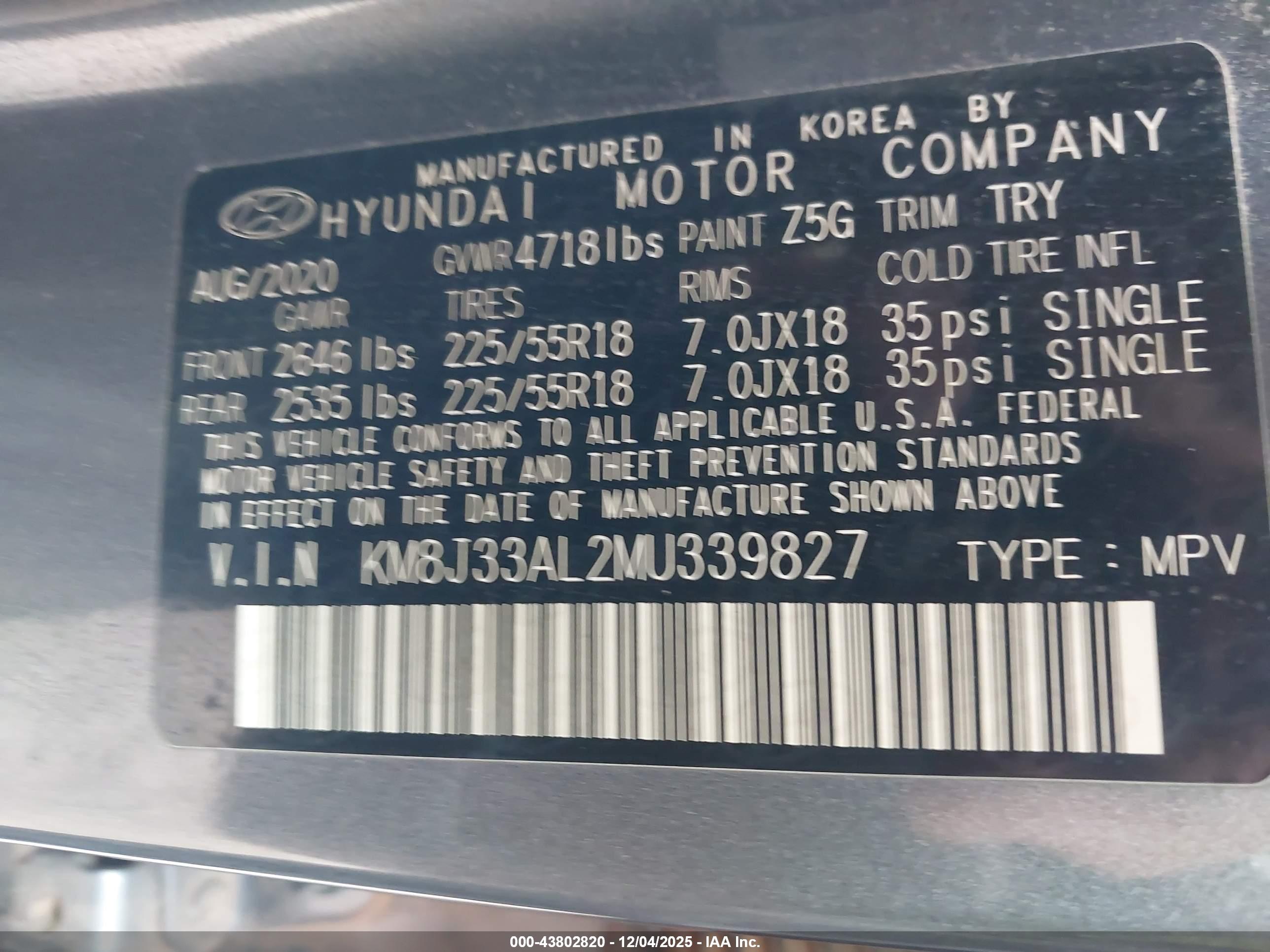 HYUNDAI TUCSON image 9