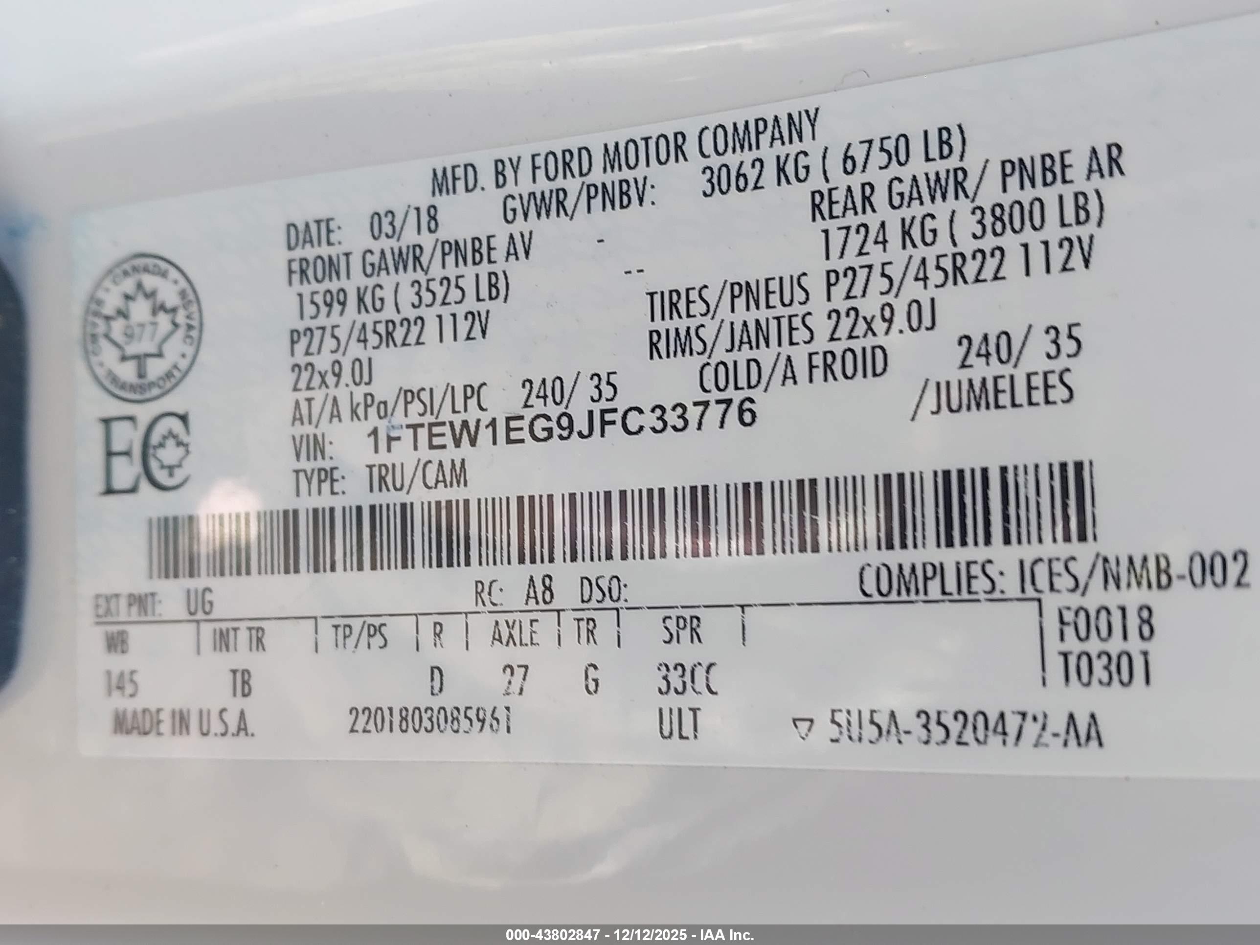 FORD F-150 image 9