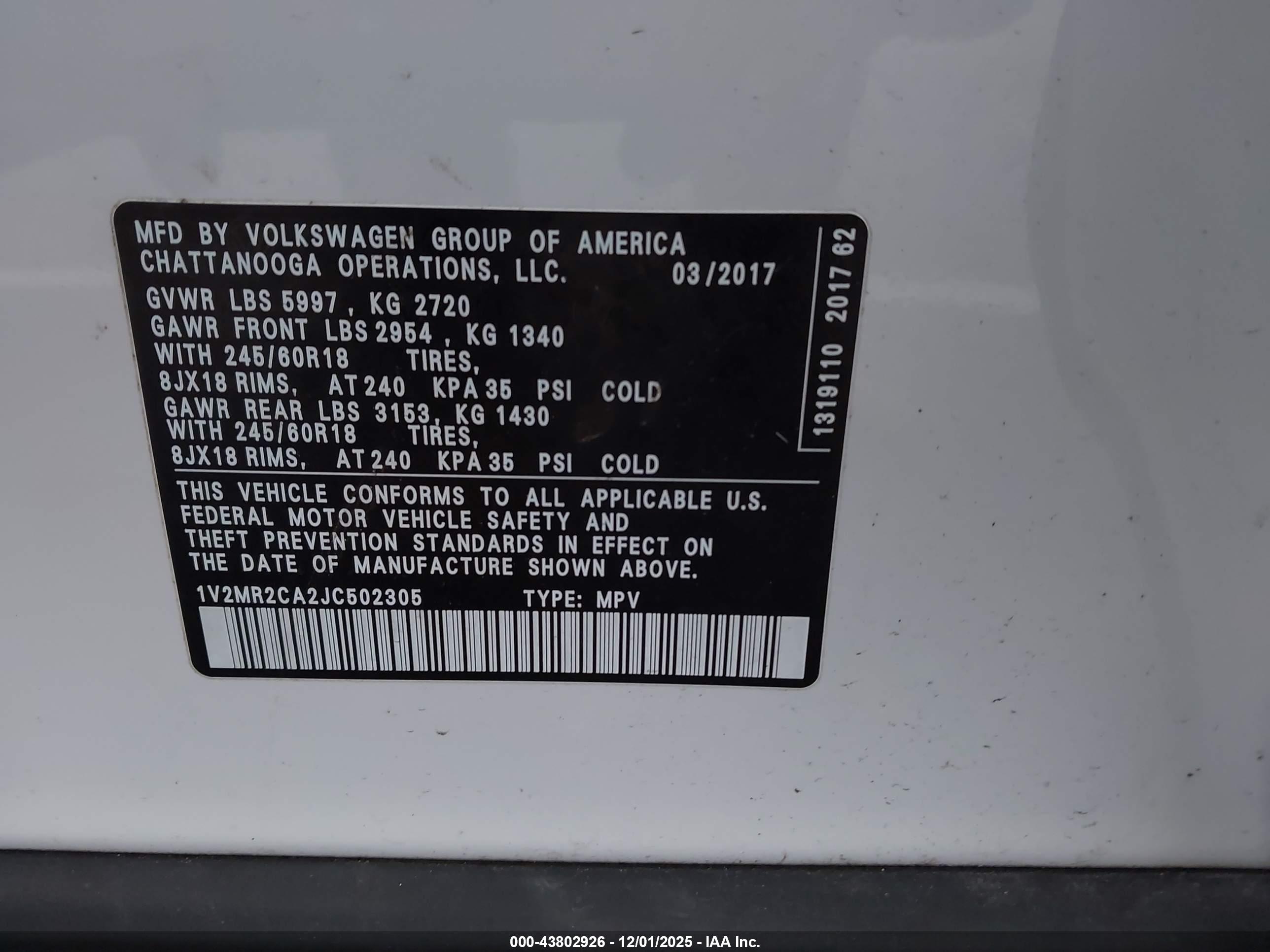 VOLKSWAGEN ATLAS image 9