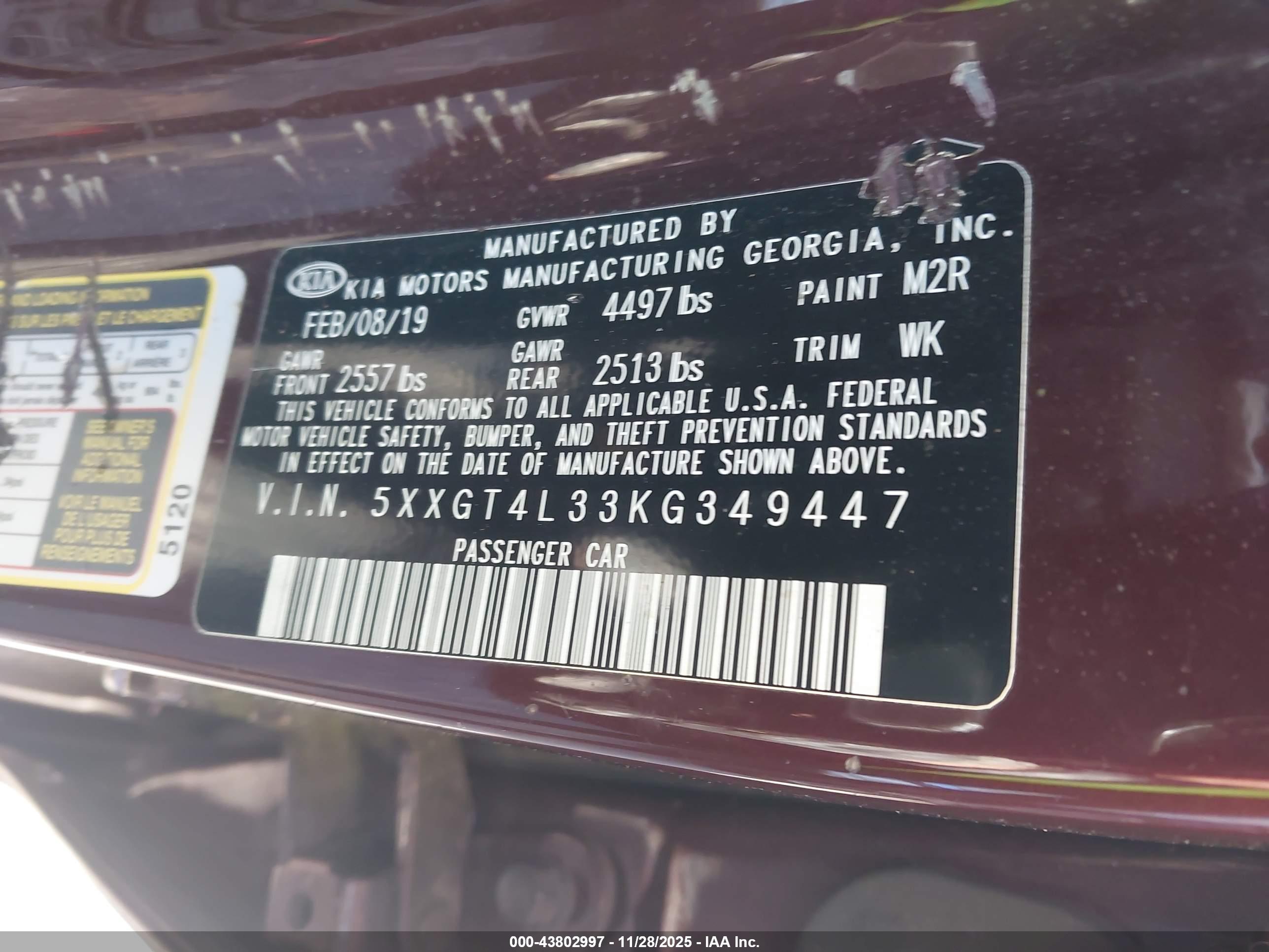 KIA OPTIMA image 9