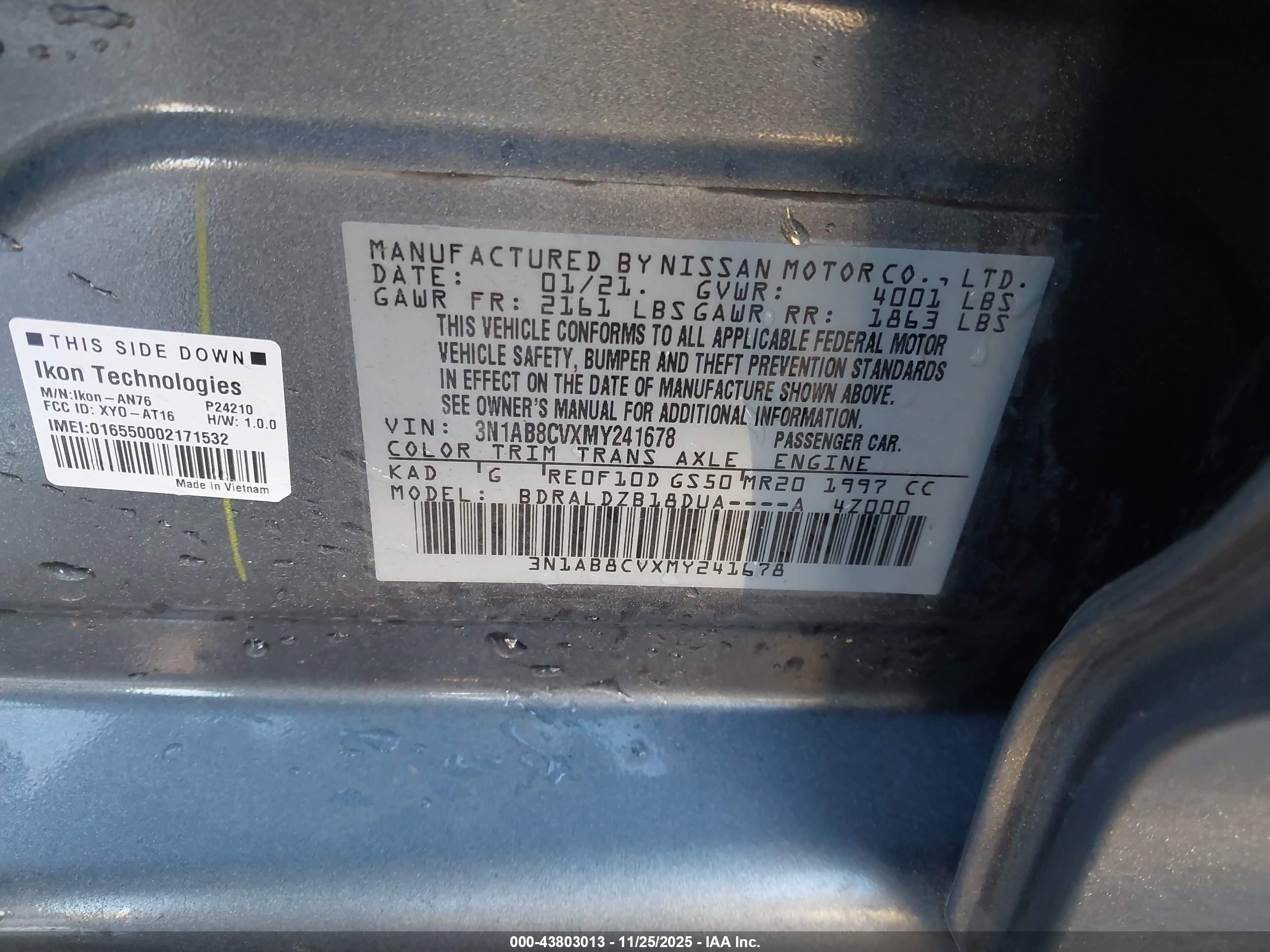 NISSAN SENTRA image 9