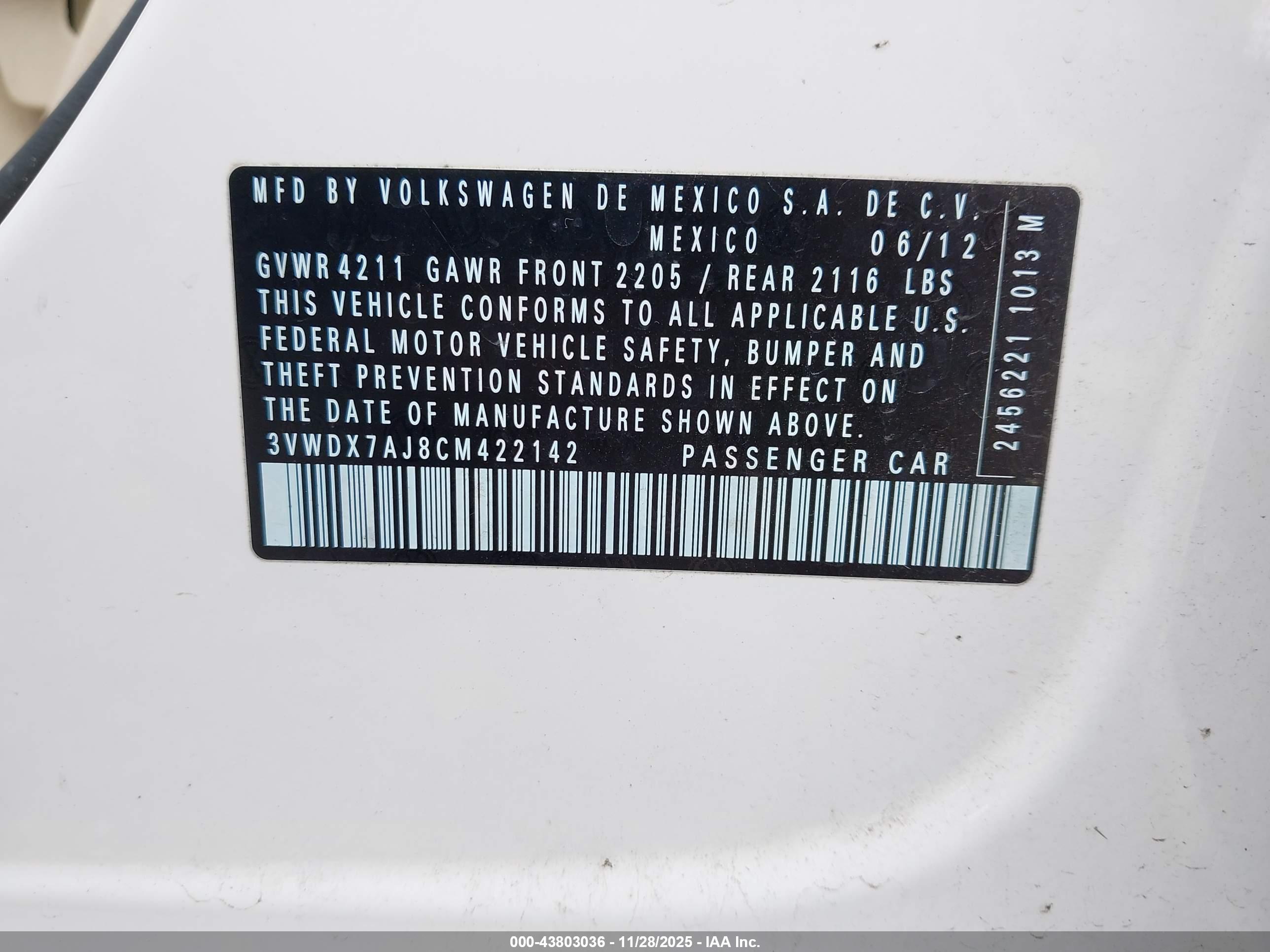 VOLKSWAGEN JETTA image 9