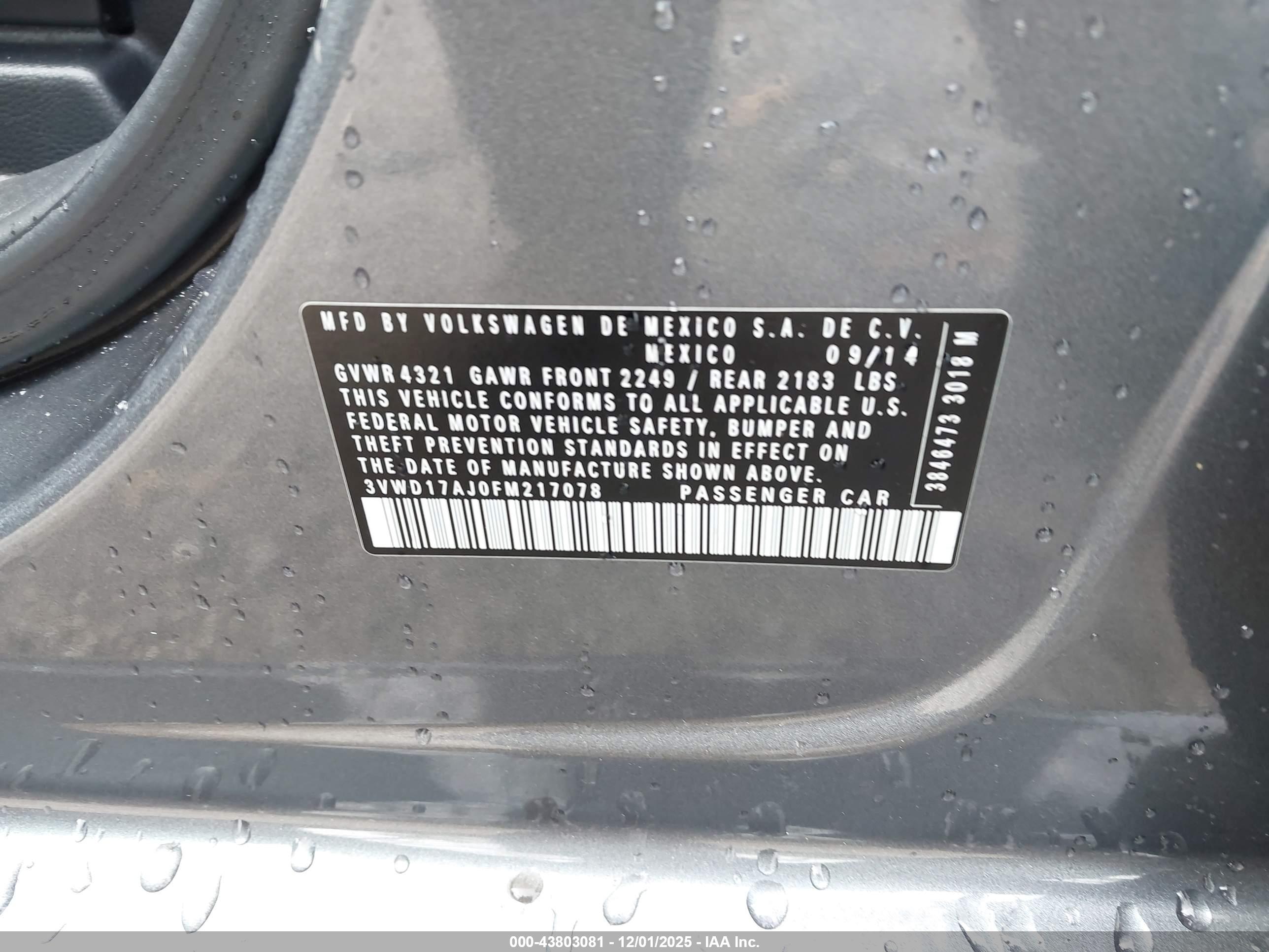 VOLKSWAGEN JETTA image 9