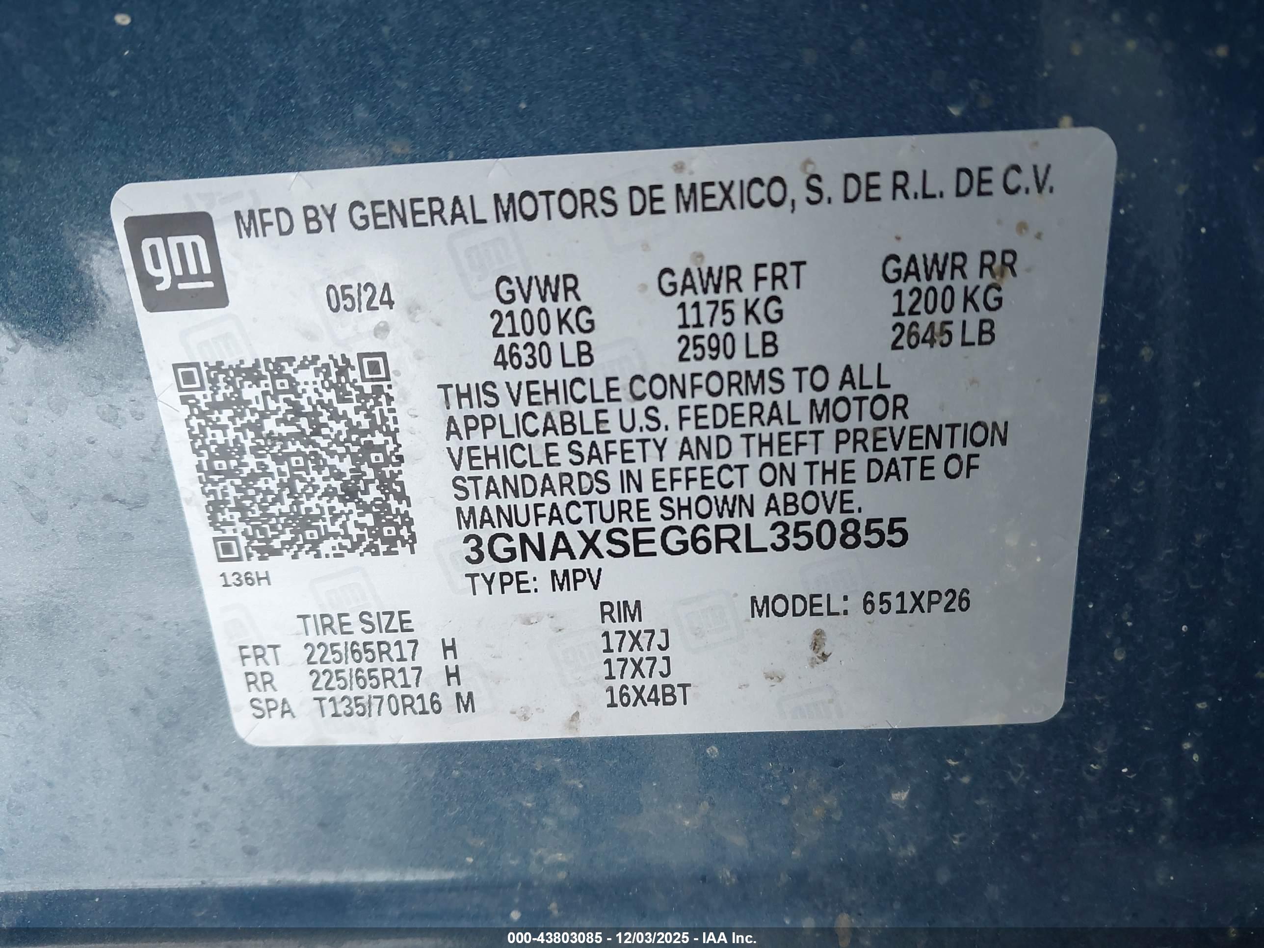 CHEVROLET EQUINOX image 9