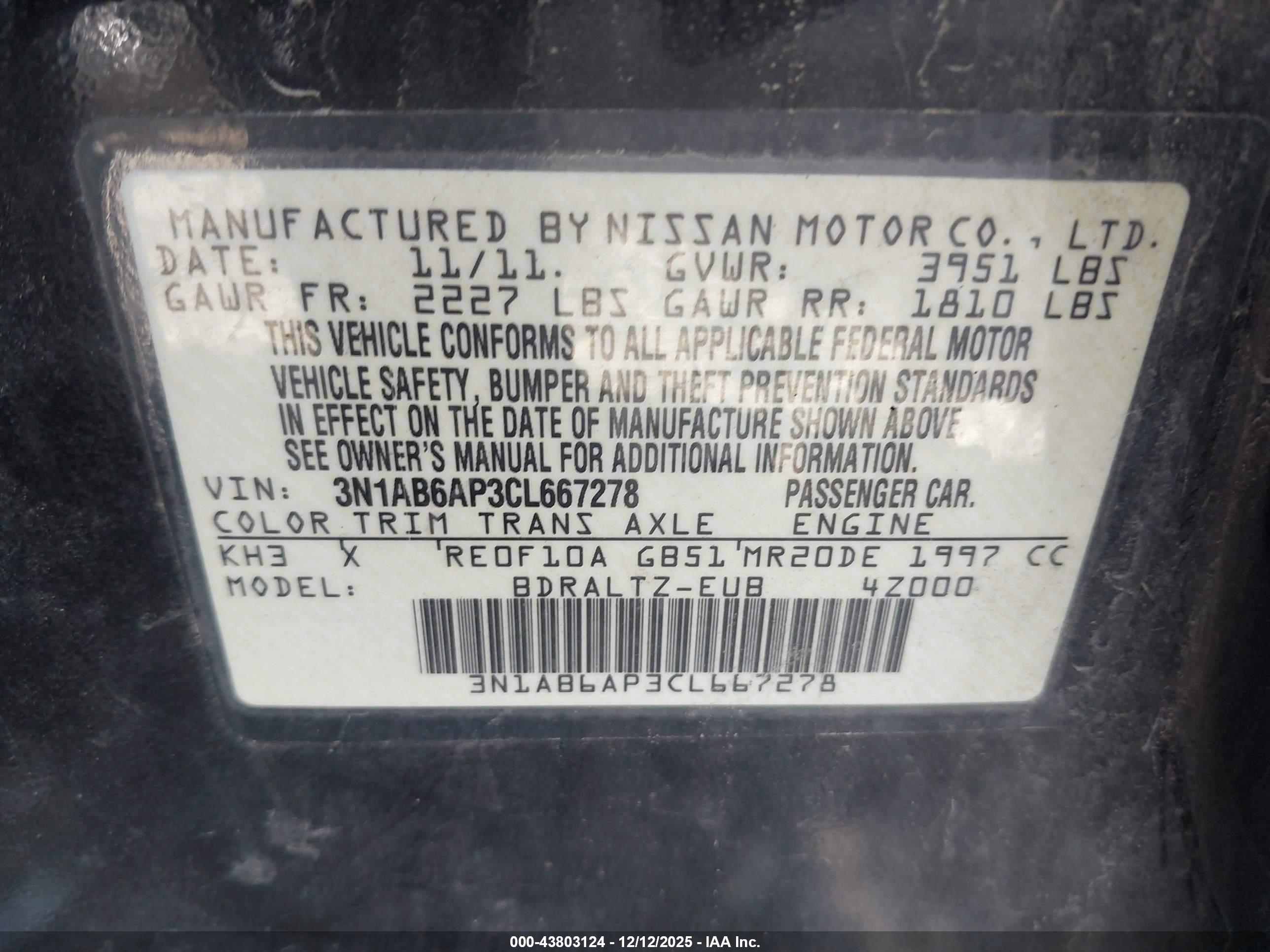 NISSAN SENTRA image 9
