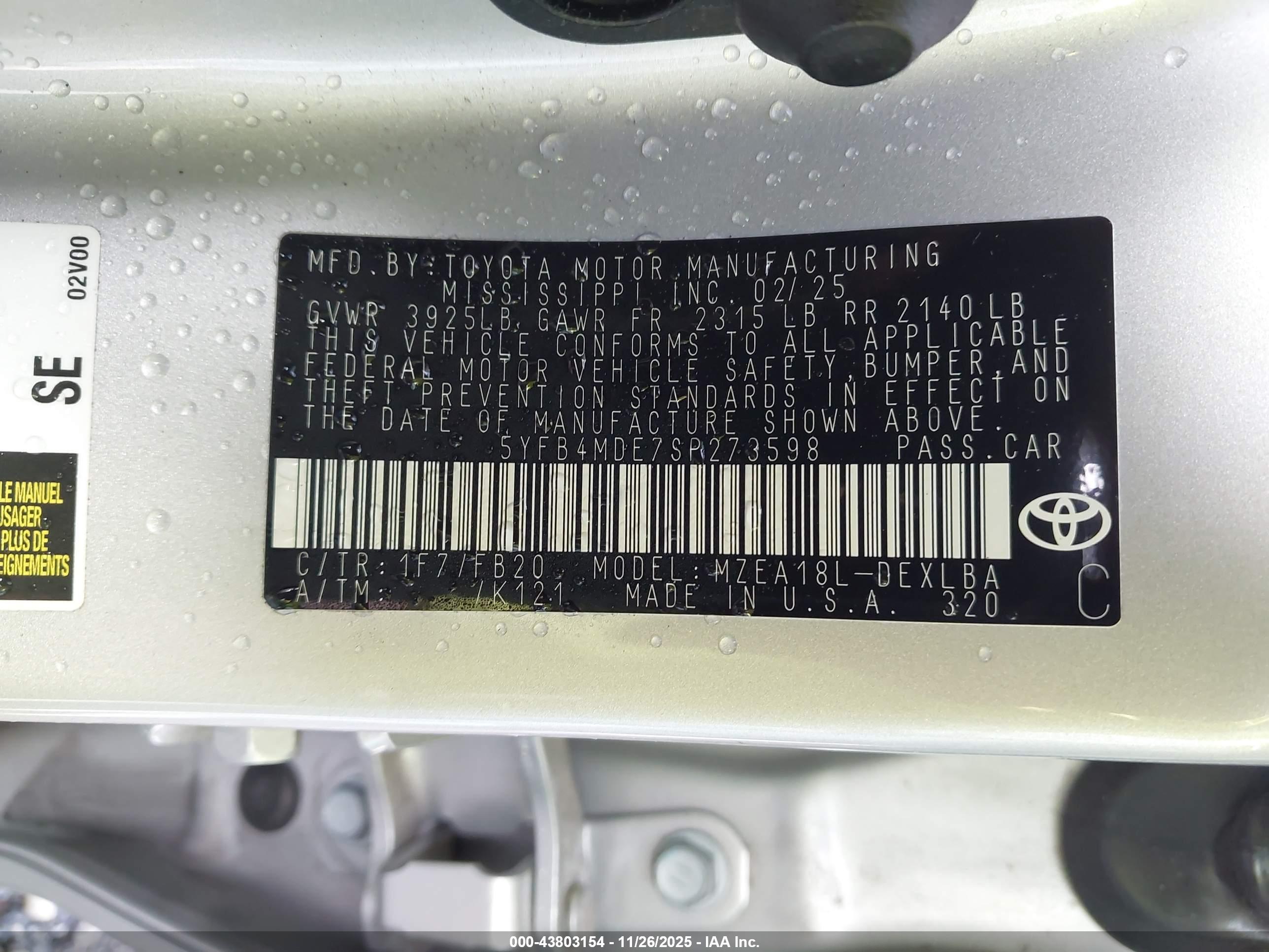 TOYOTA COROLLA image 9