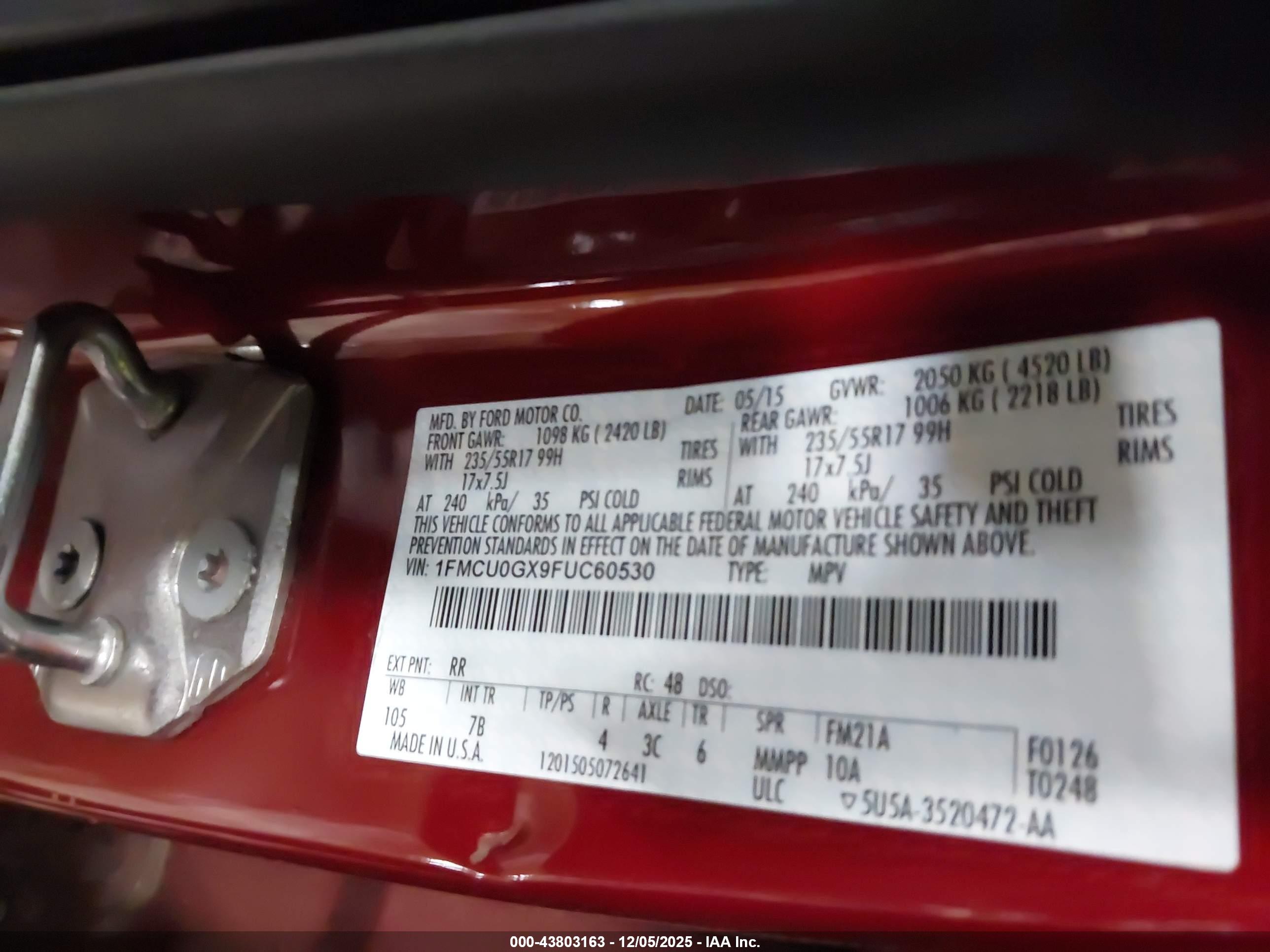 FORD ESCAPE image 9
