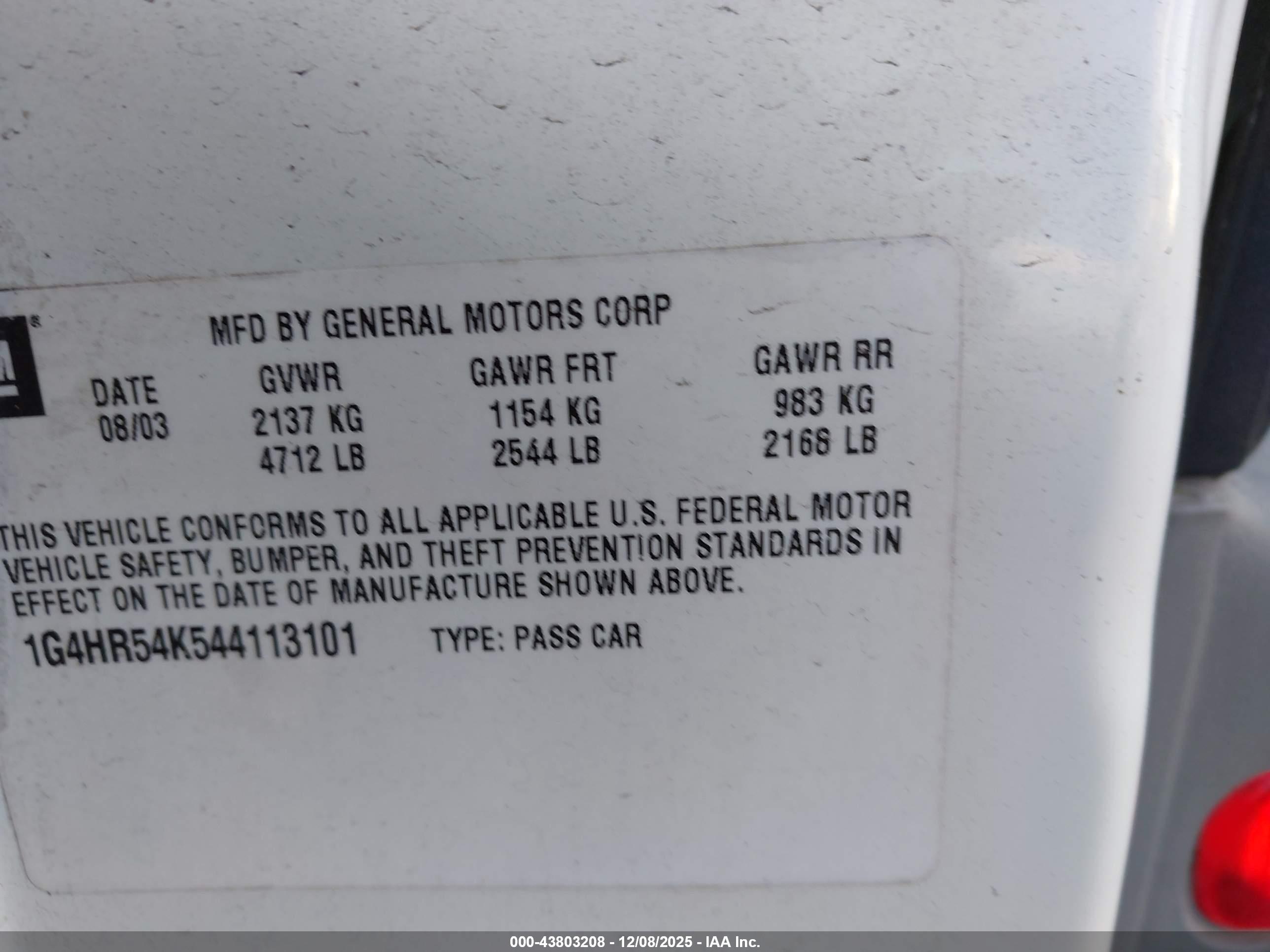 BUICK LESABRE image 9