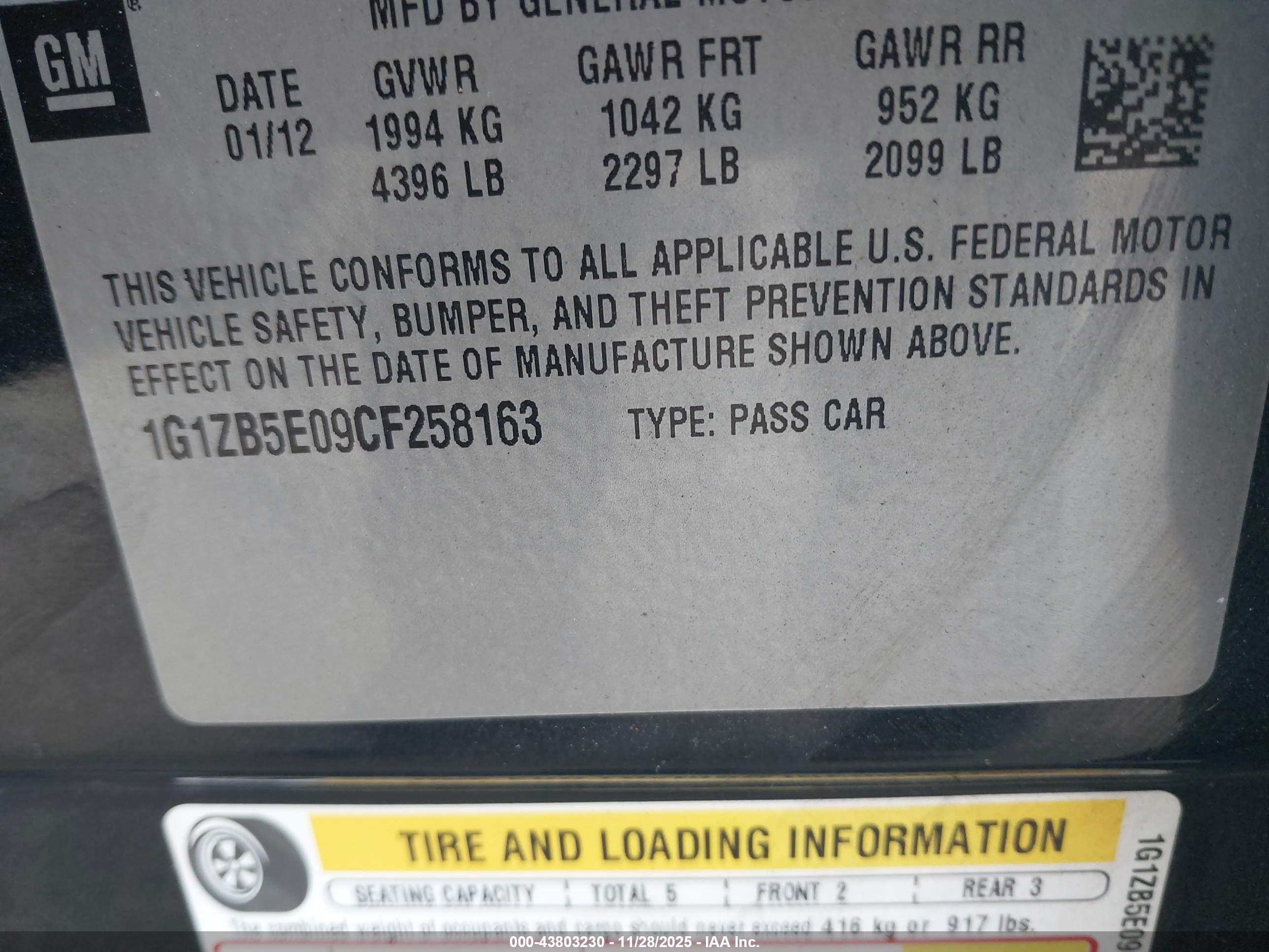 CHEVROLET MALIBU image 9