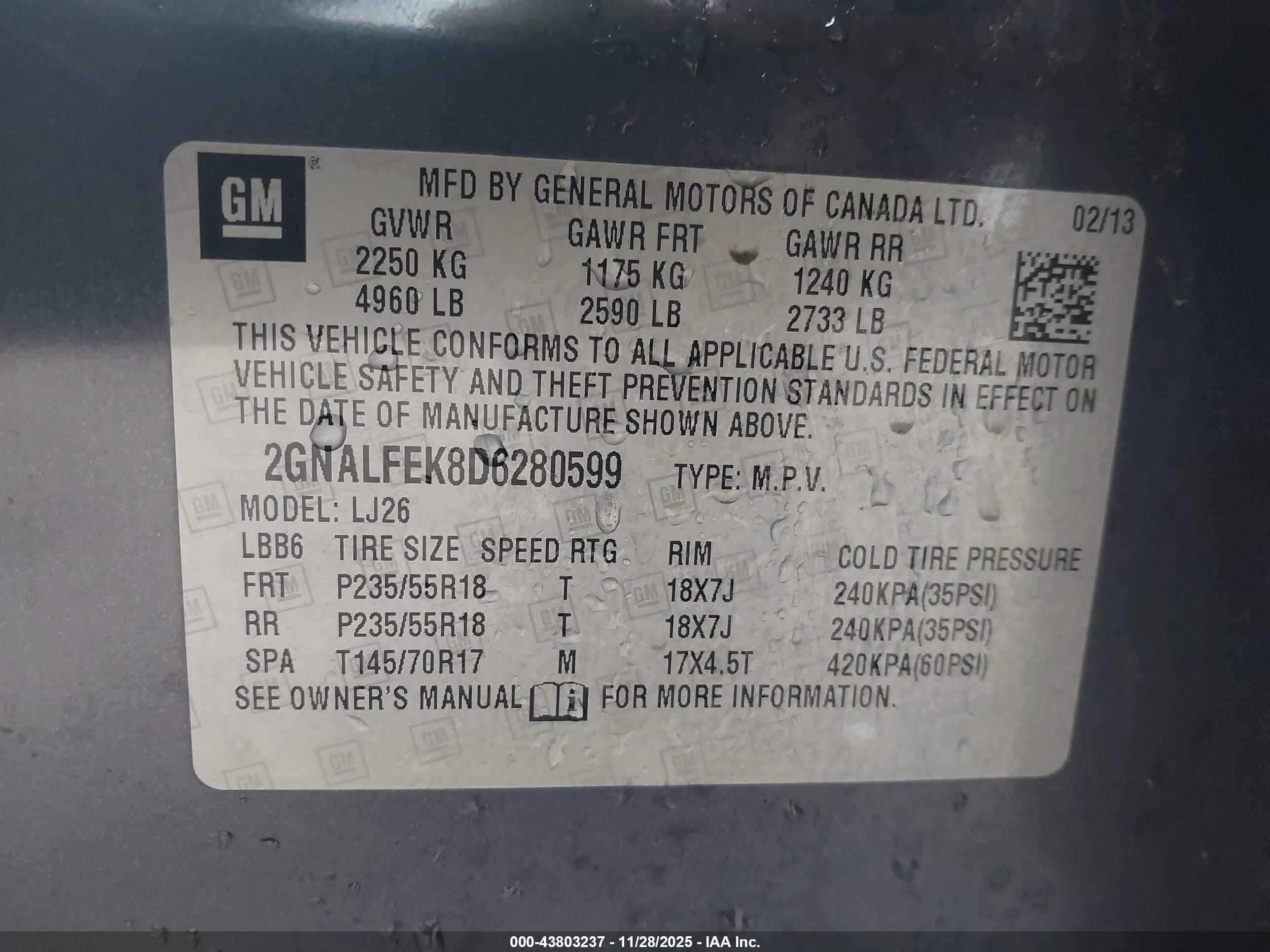 CHEVROLET EQUINOX image 9