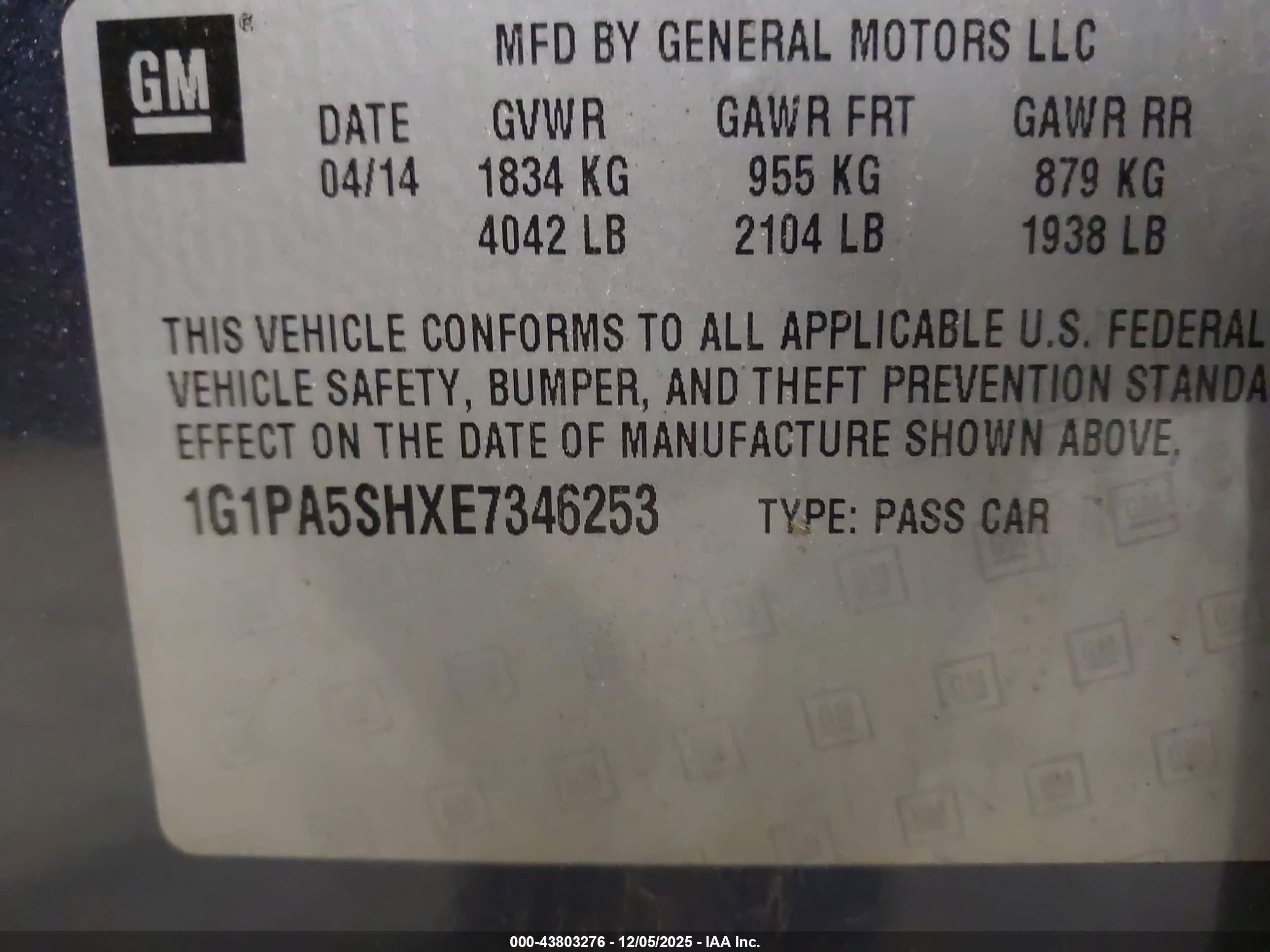 CHEVROLET CRUZE image 9