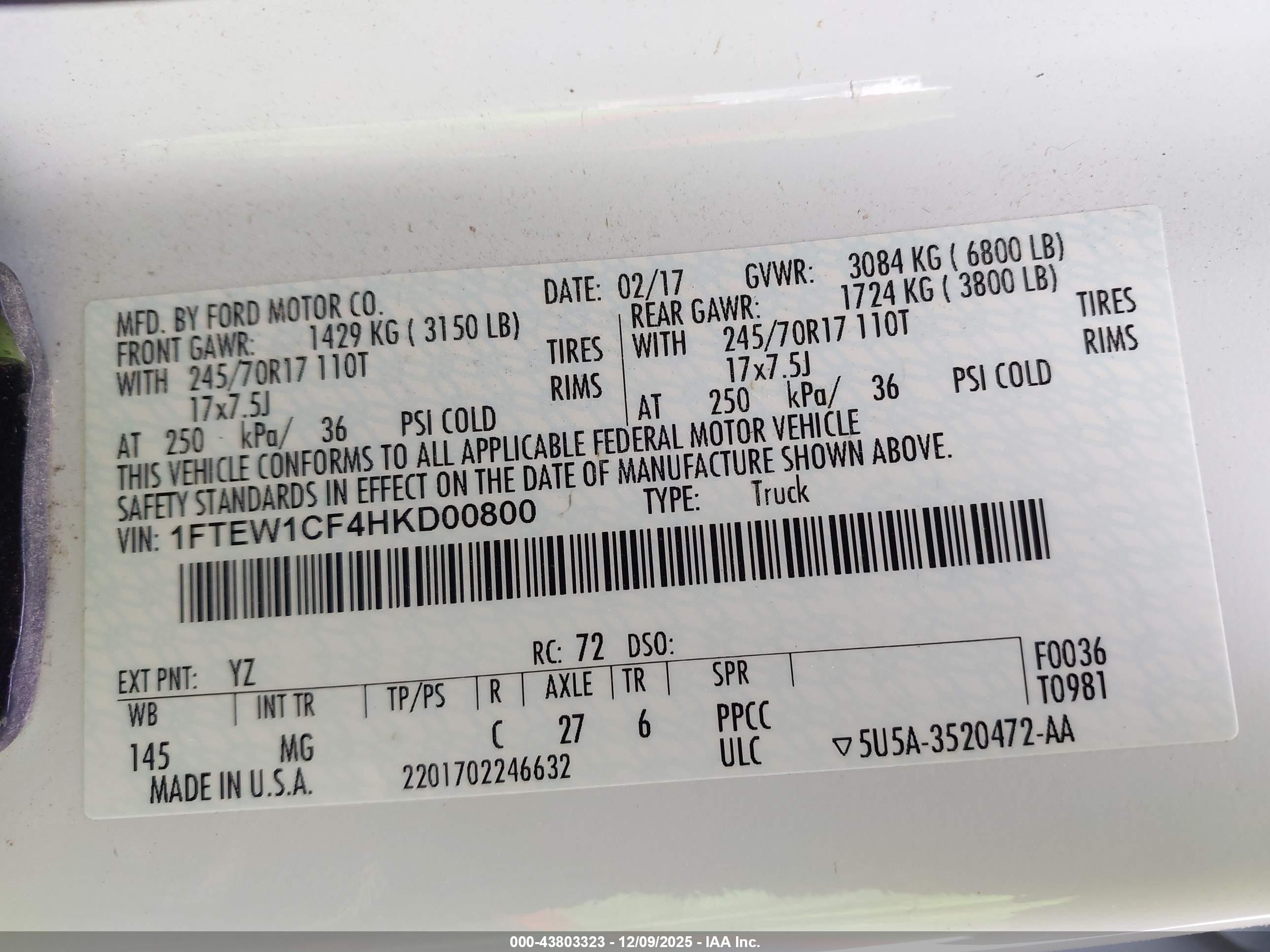 FORD F-150 image 9