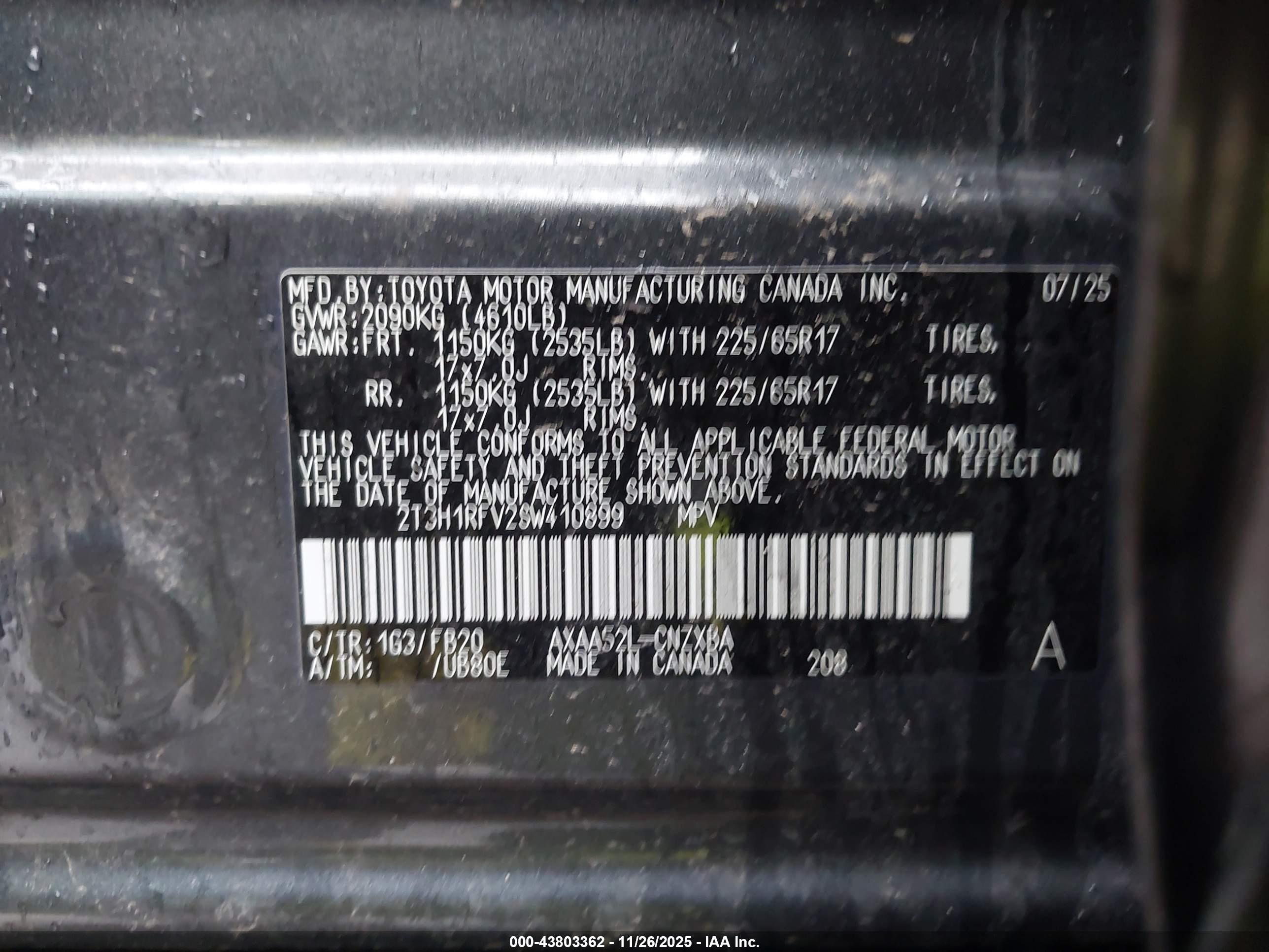 TOYOTA RAV4 image 9