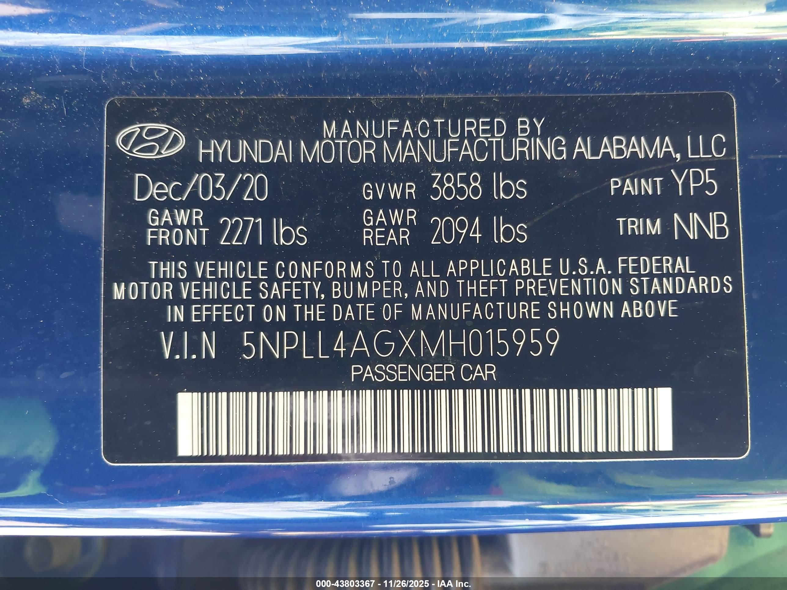 HYUNDAI ELANTRA image 9