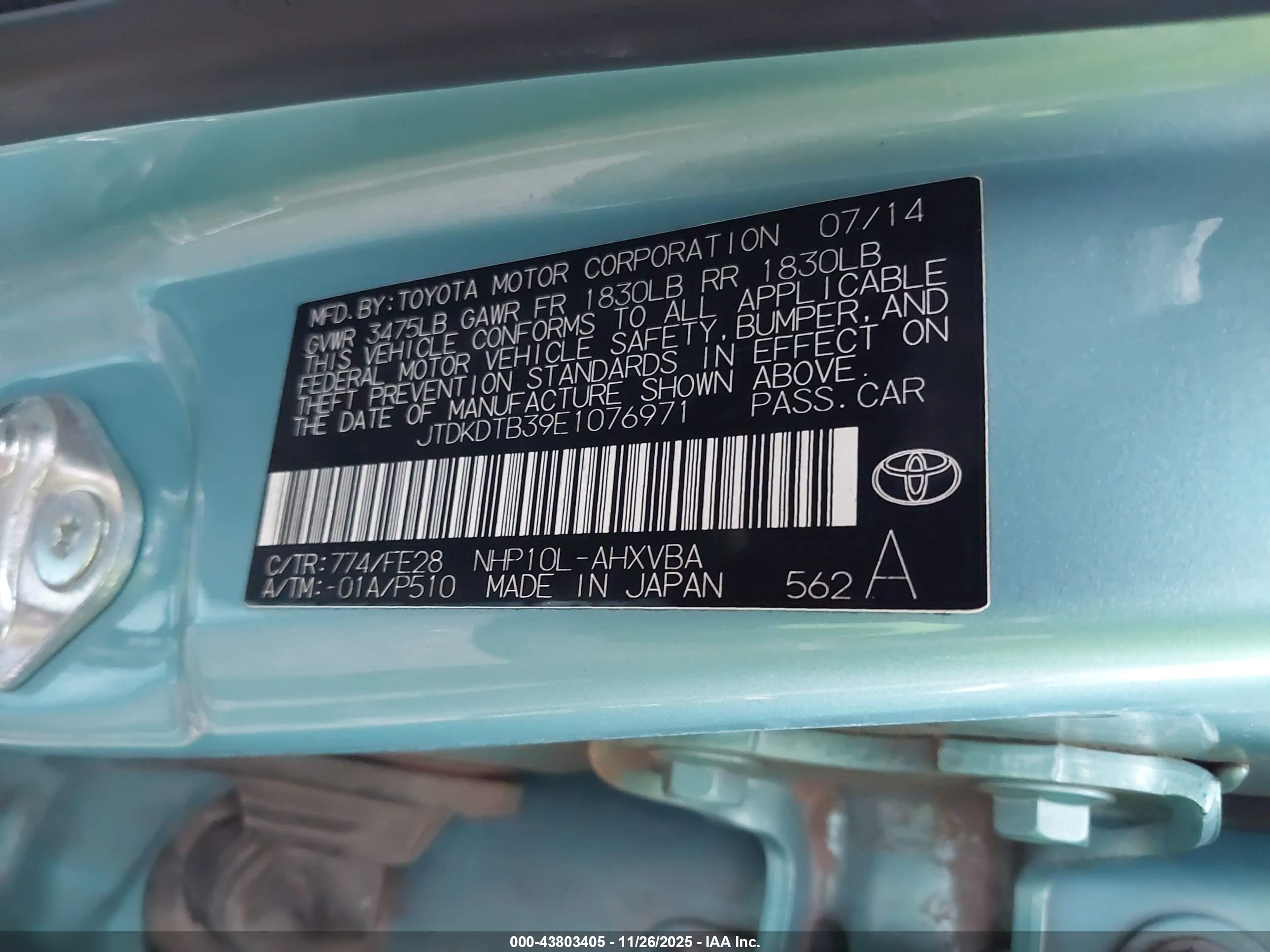 TOYOTA PRIUS image 9