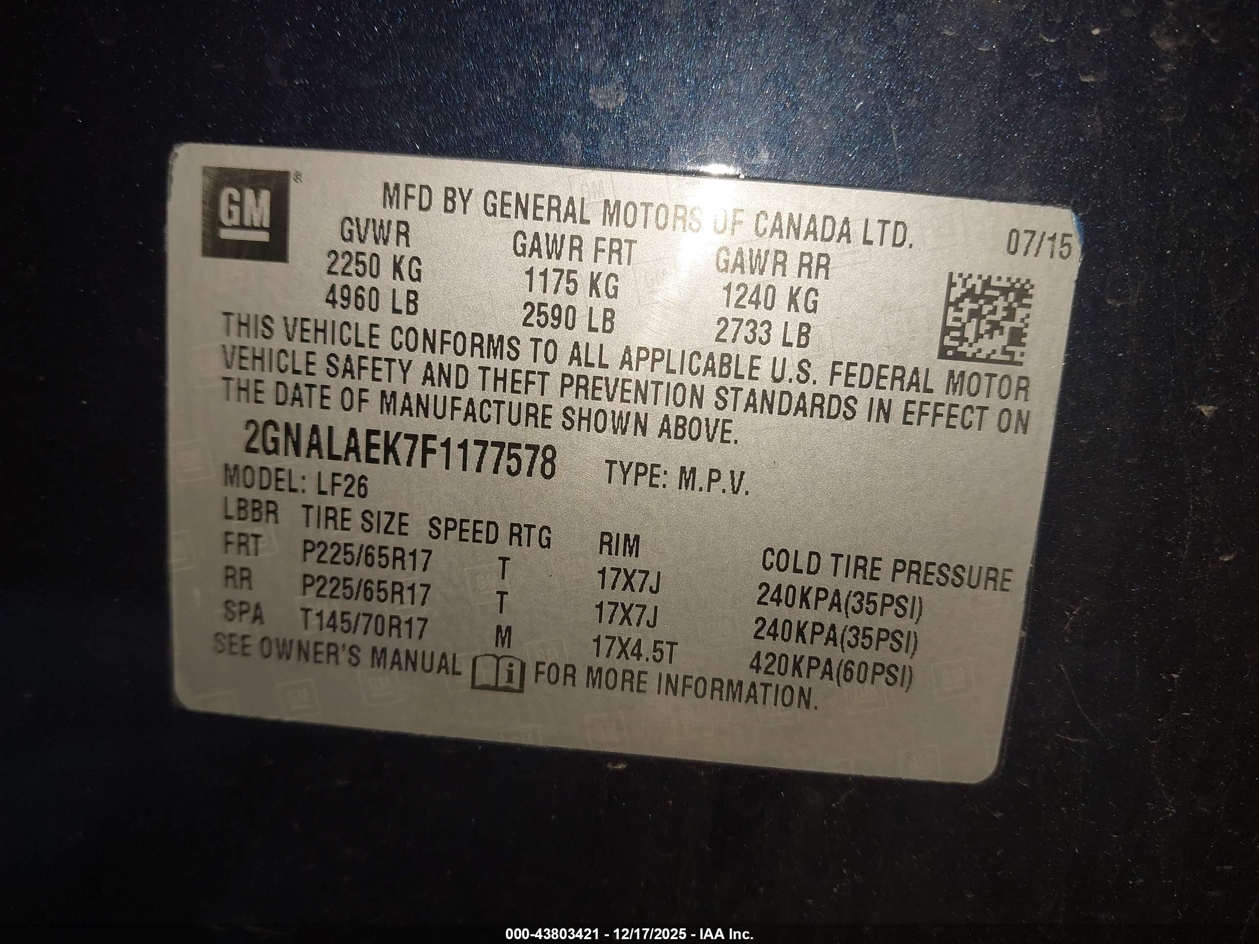 CHEVROLET EQUINOX image 9