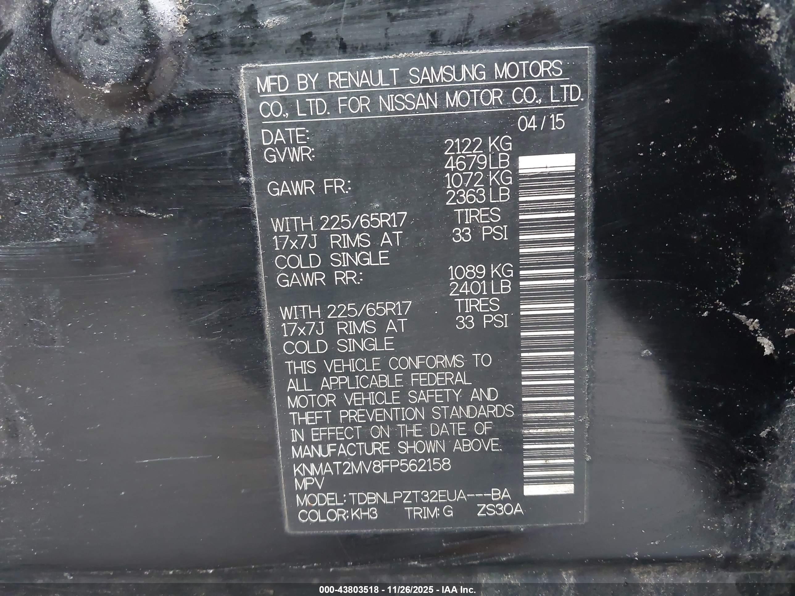 NISSAN ROGUE image 9