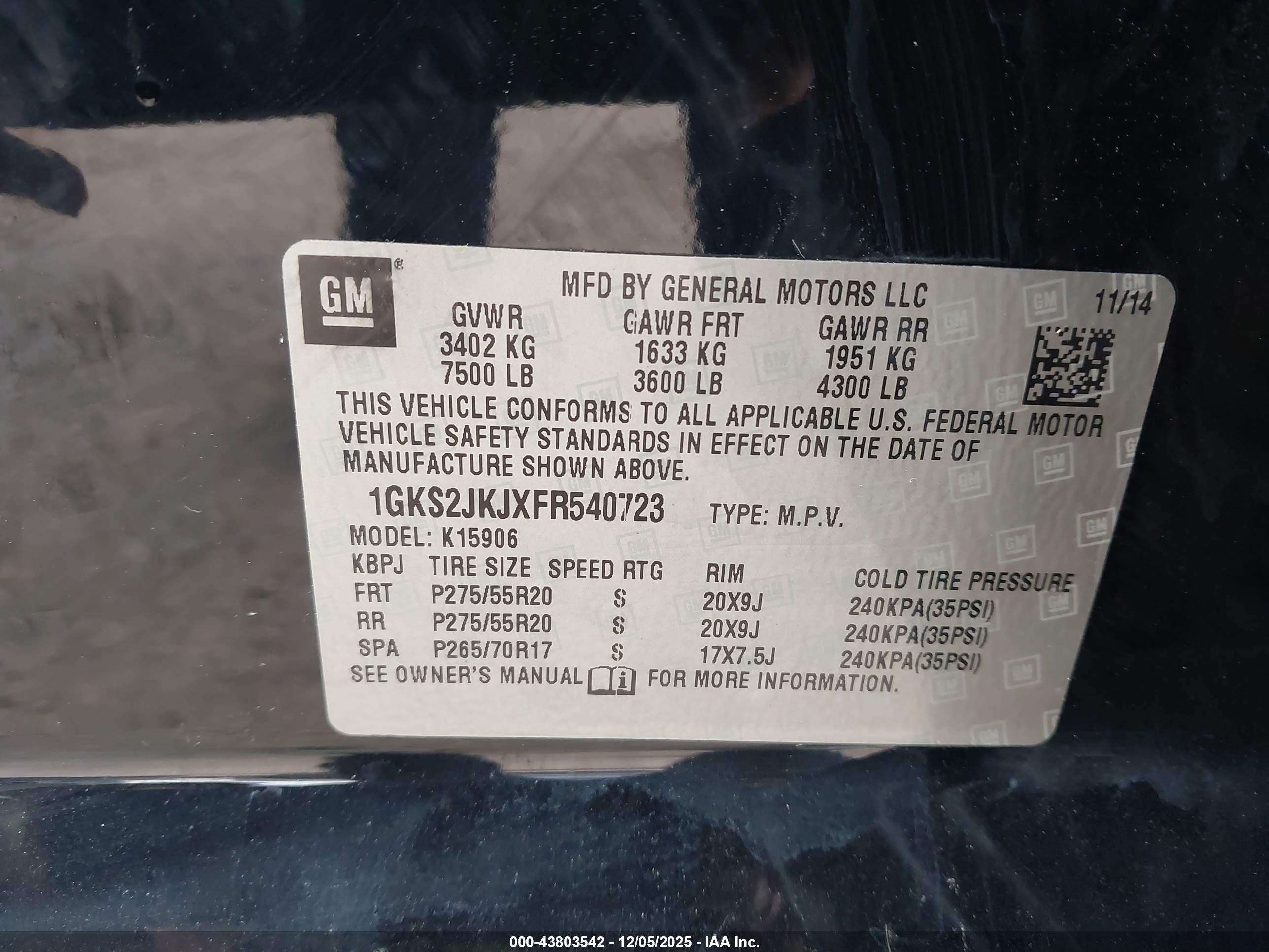 GMC YUKON image 9