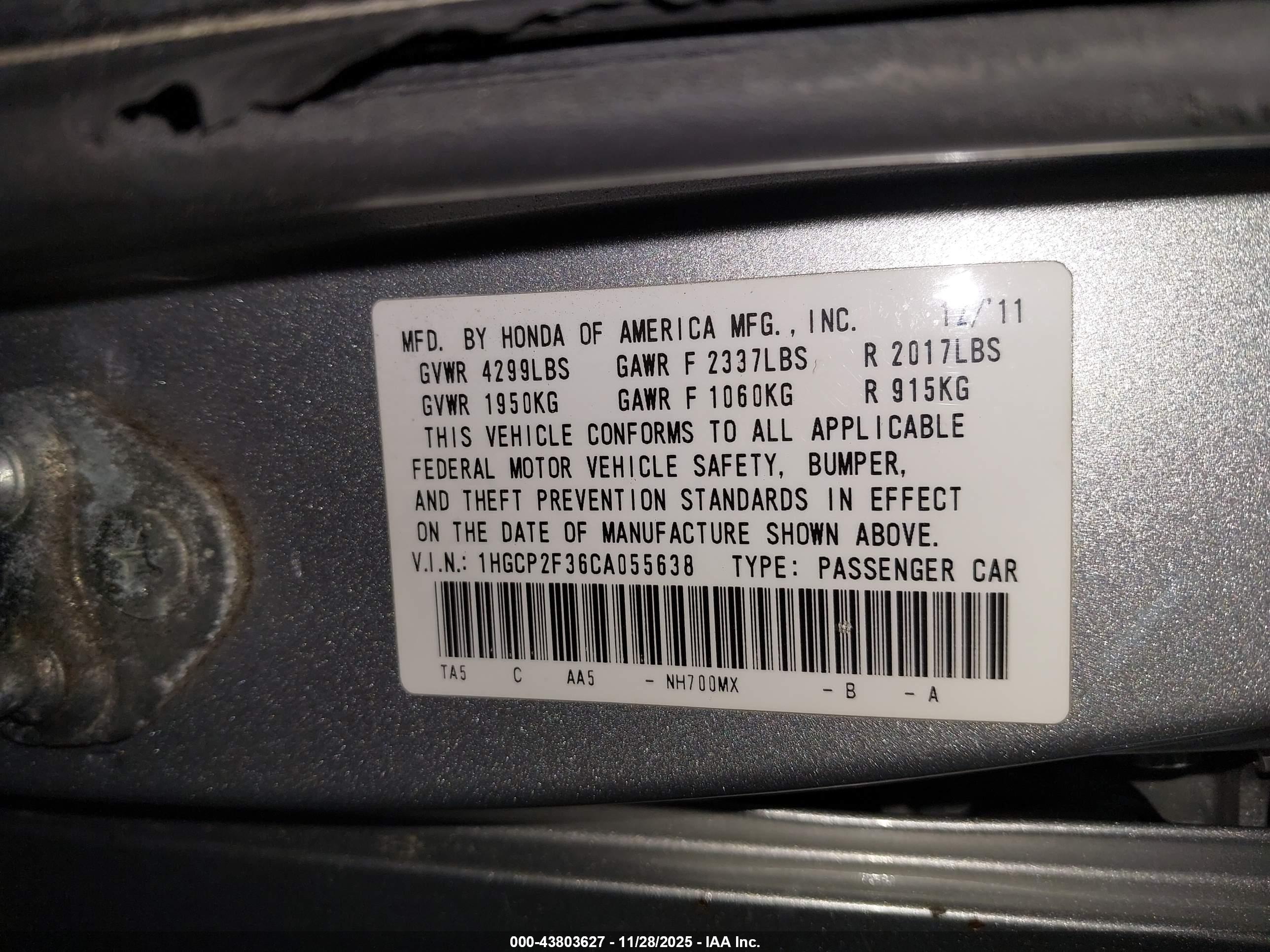 HONDA ACCORD image 9