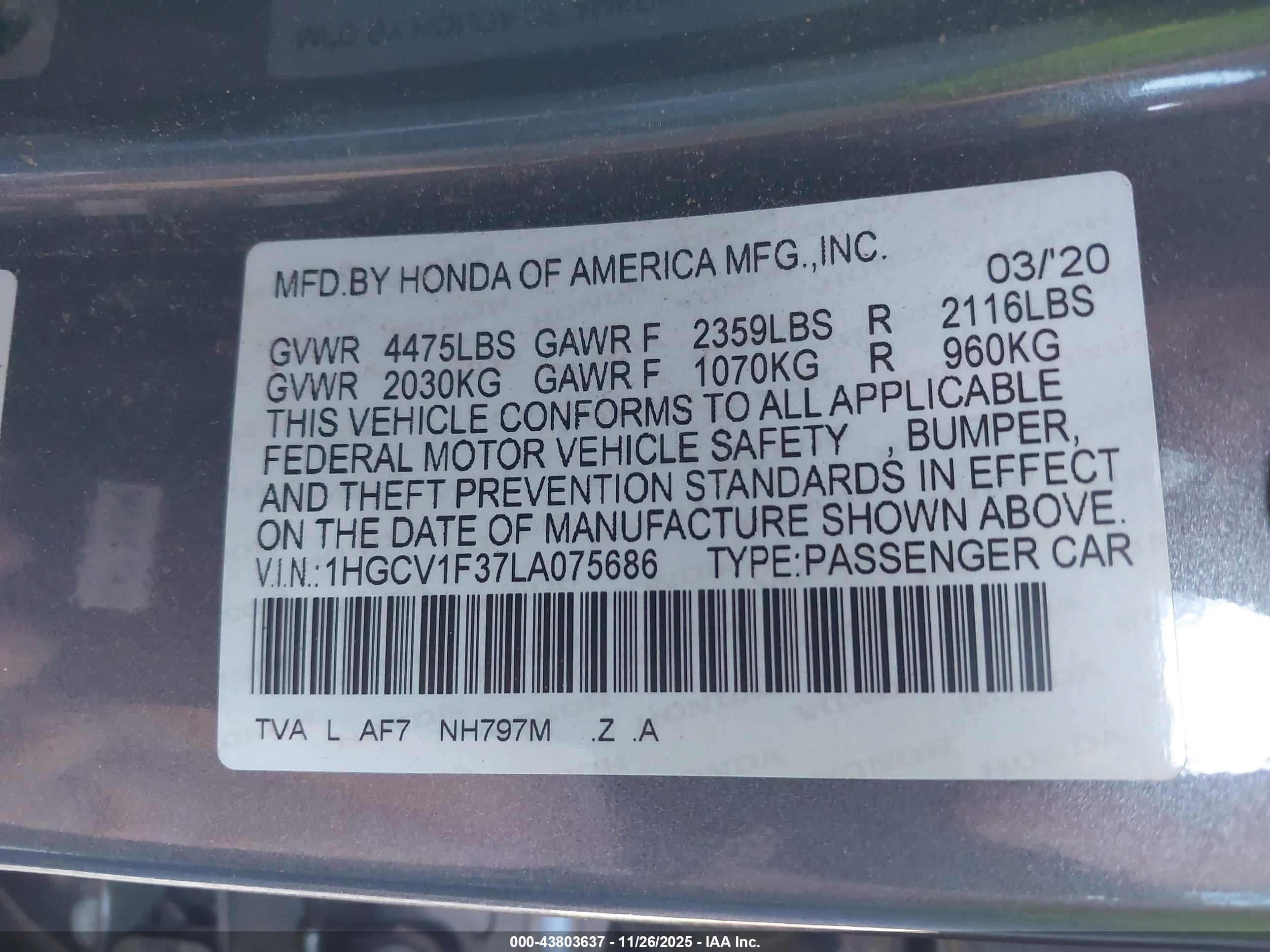HONDA ACCORD image 9