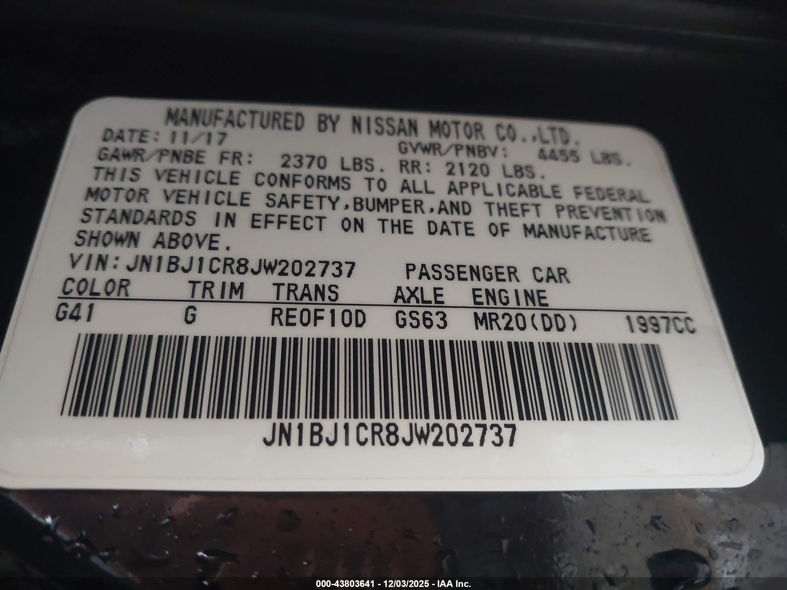 NISSAN ROGUE image 9