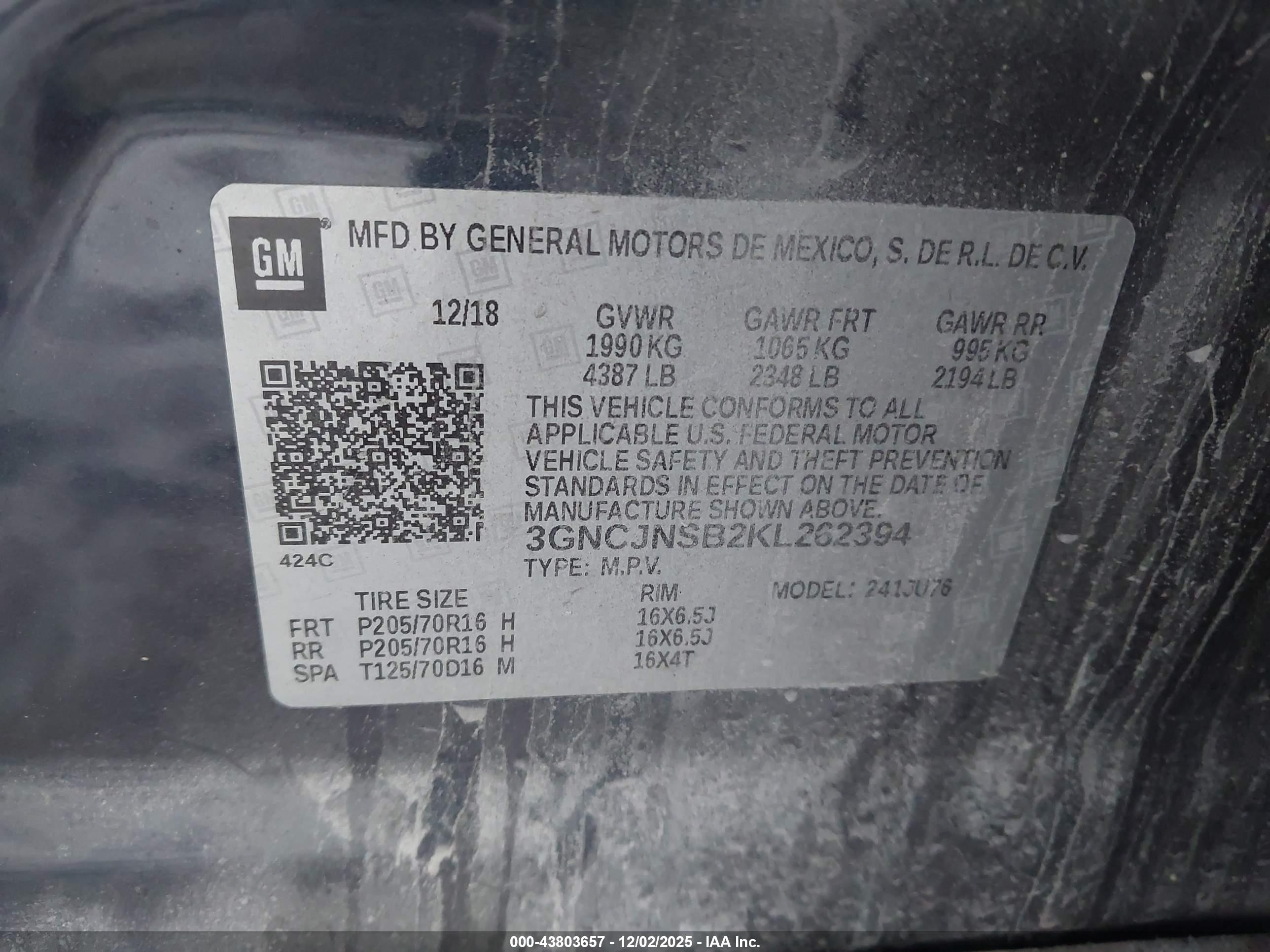 CHEVROLET TRAX image 9