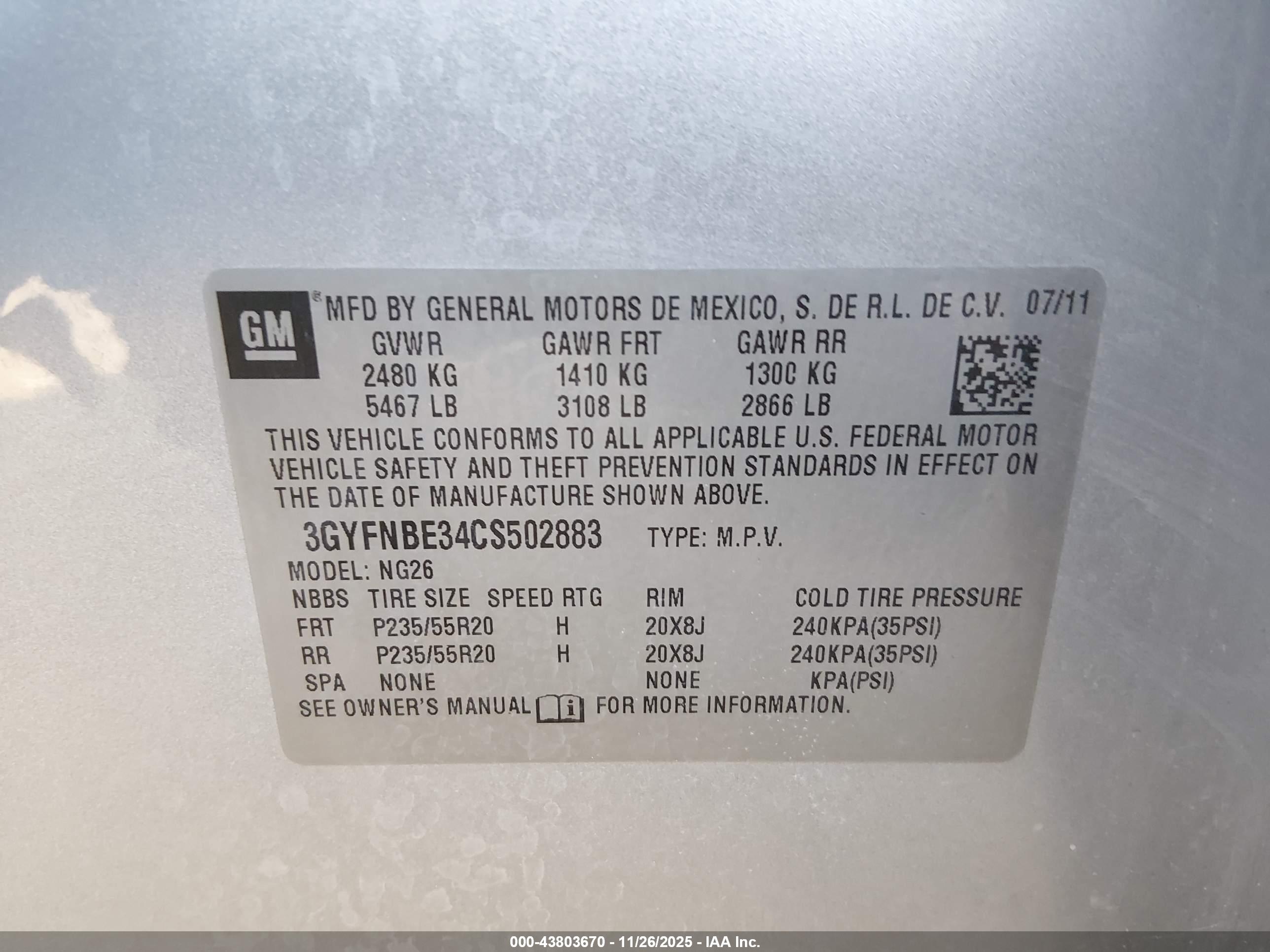 CADILLAC SRX image 9