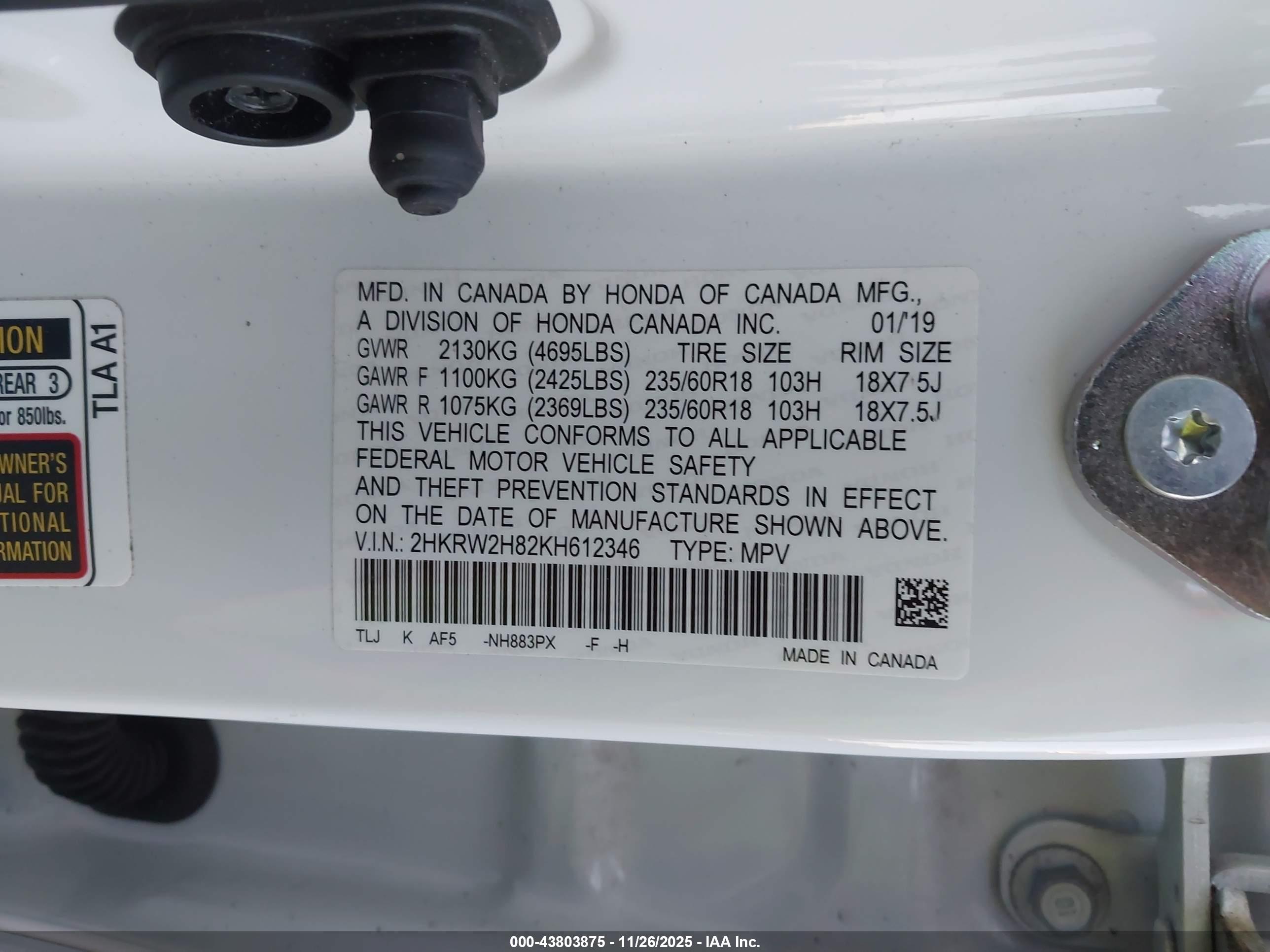 HONDA CR-V image 9