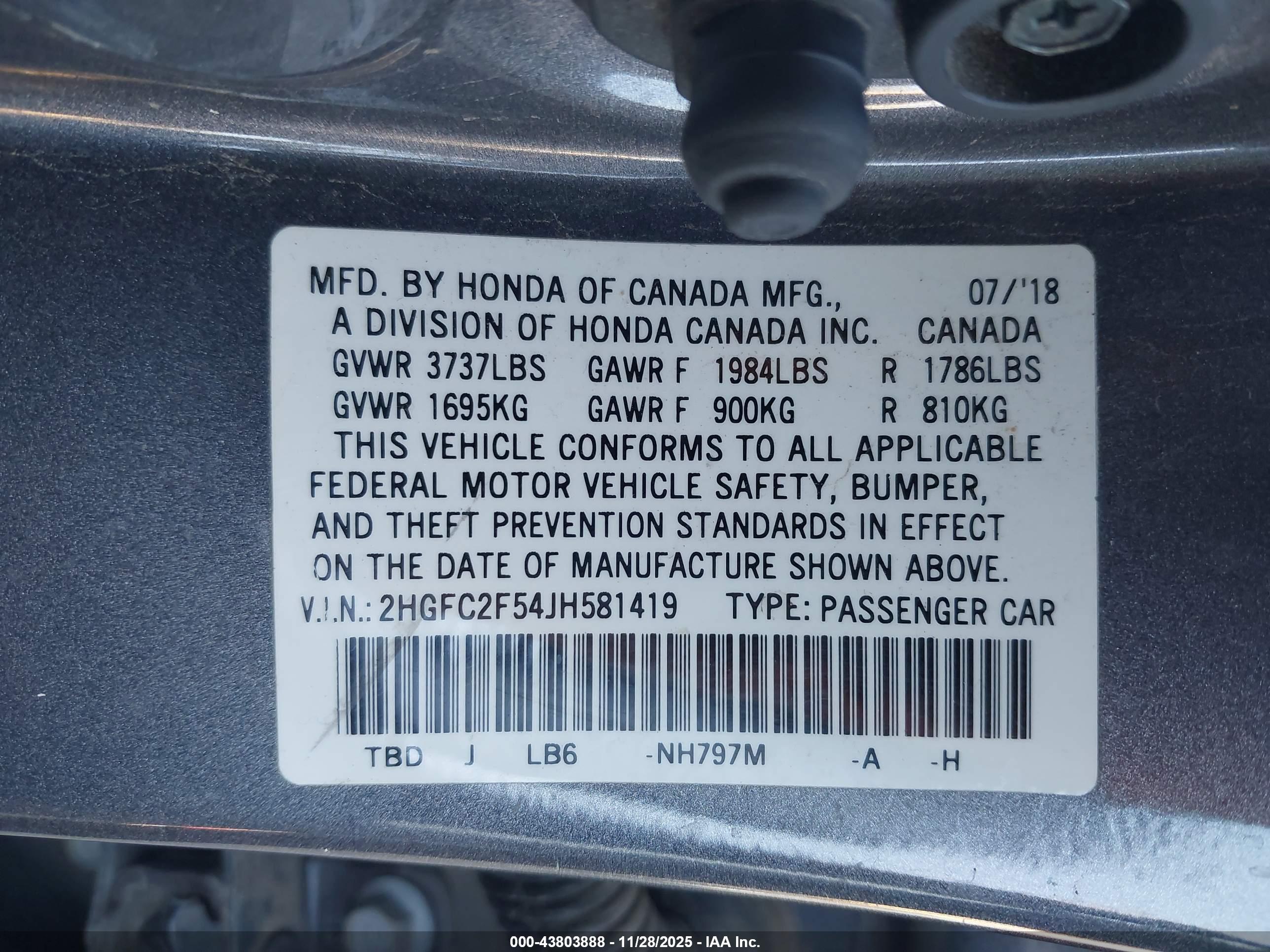 HONDA CIVIC image 9