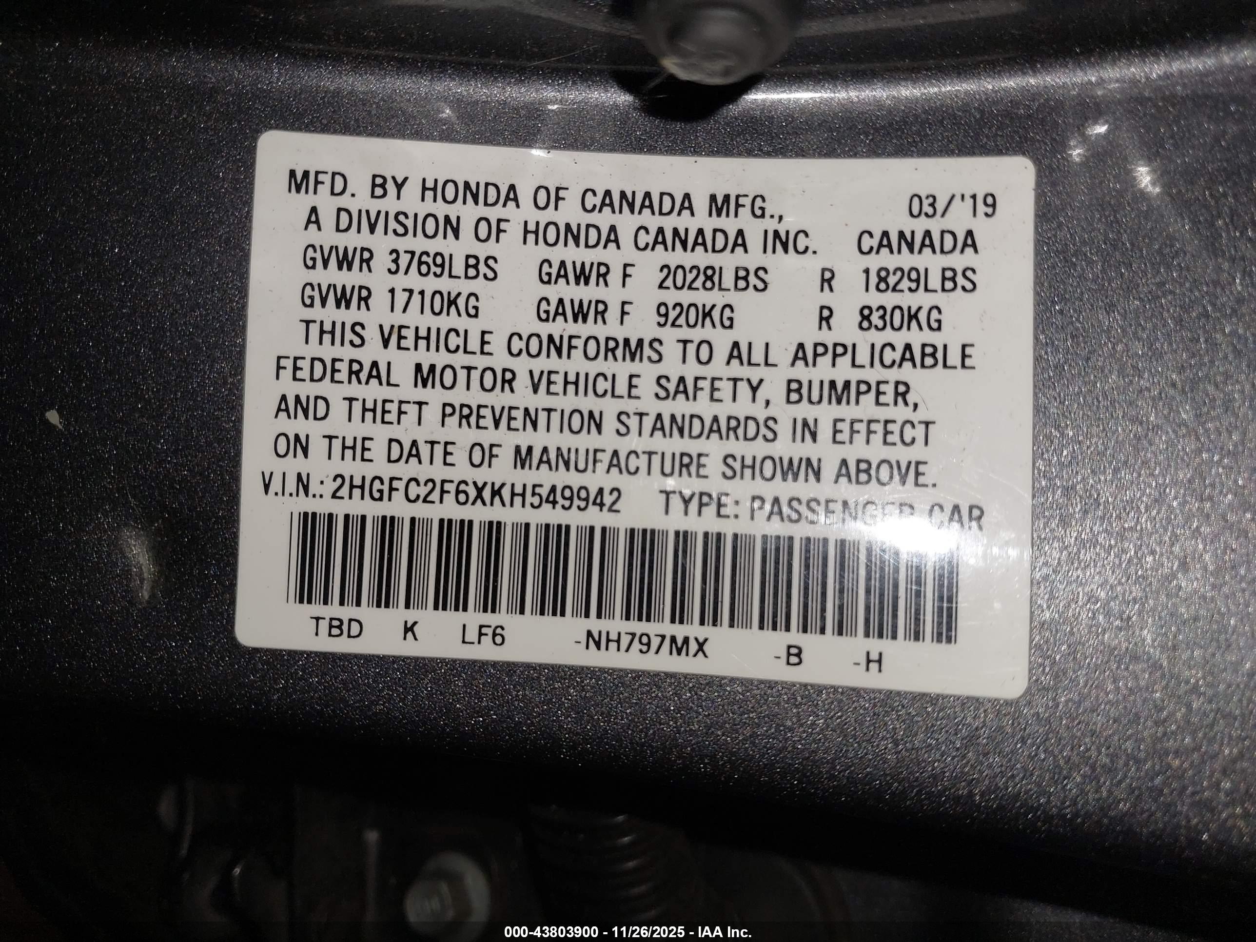 HONDA CIVIC image 9