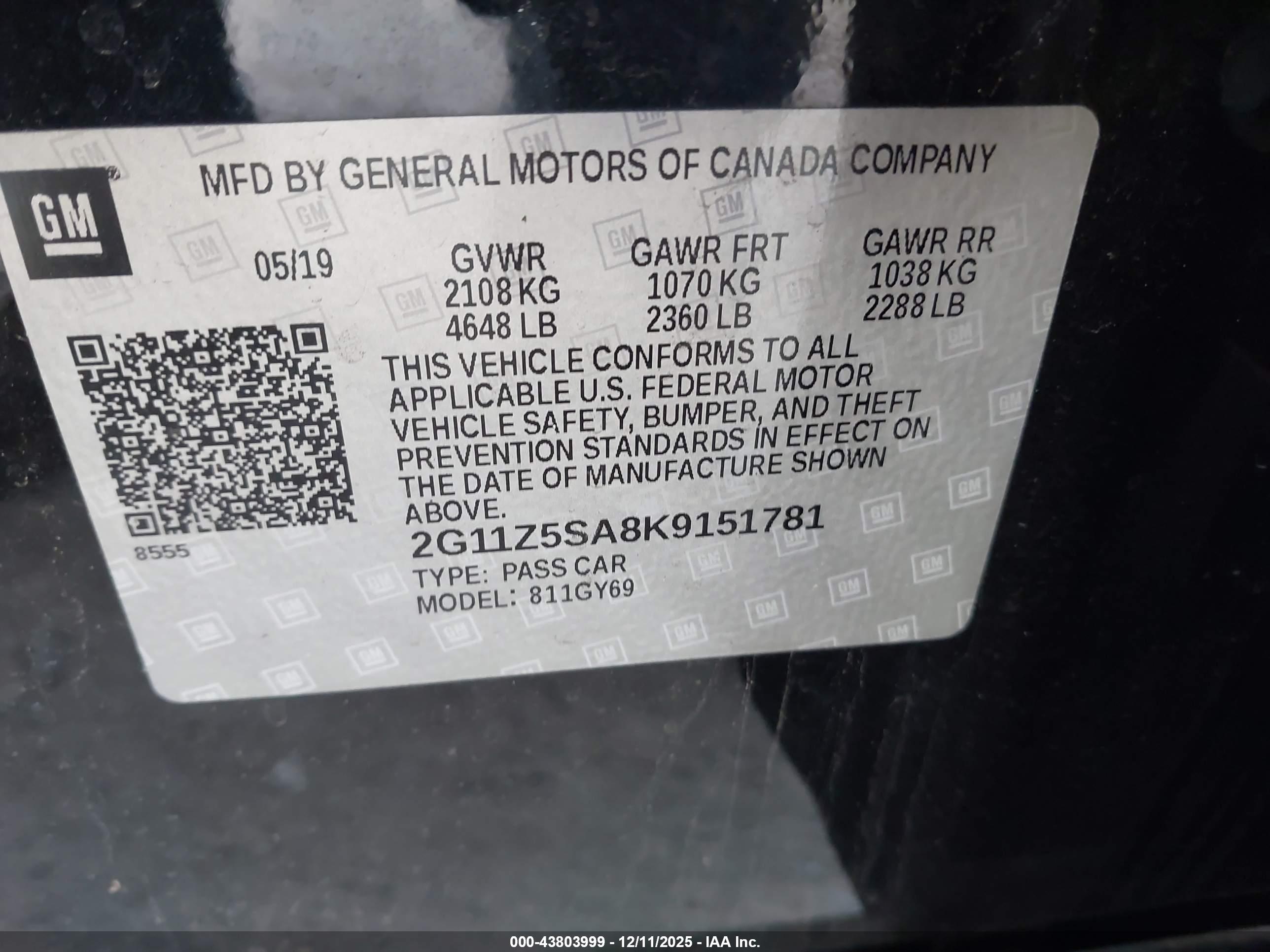 CHEVROLET IMPALA image 9