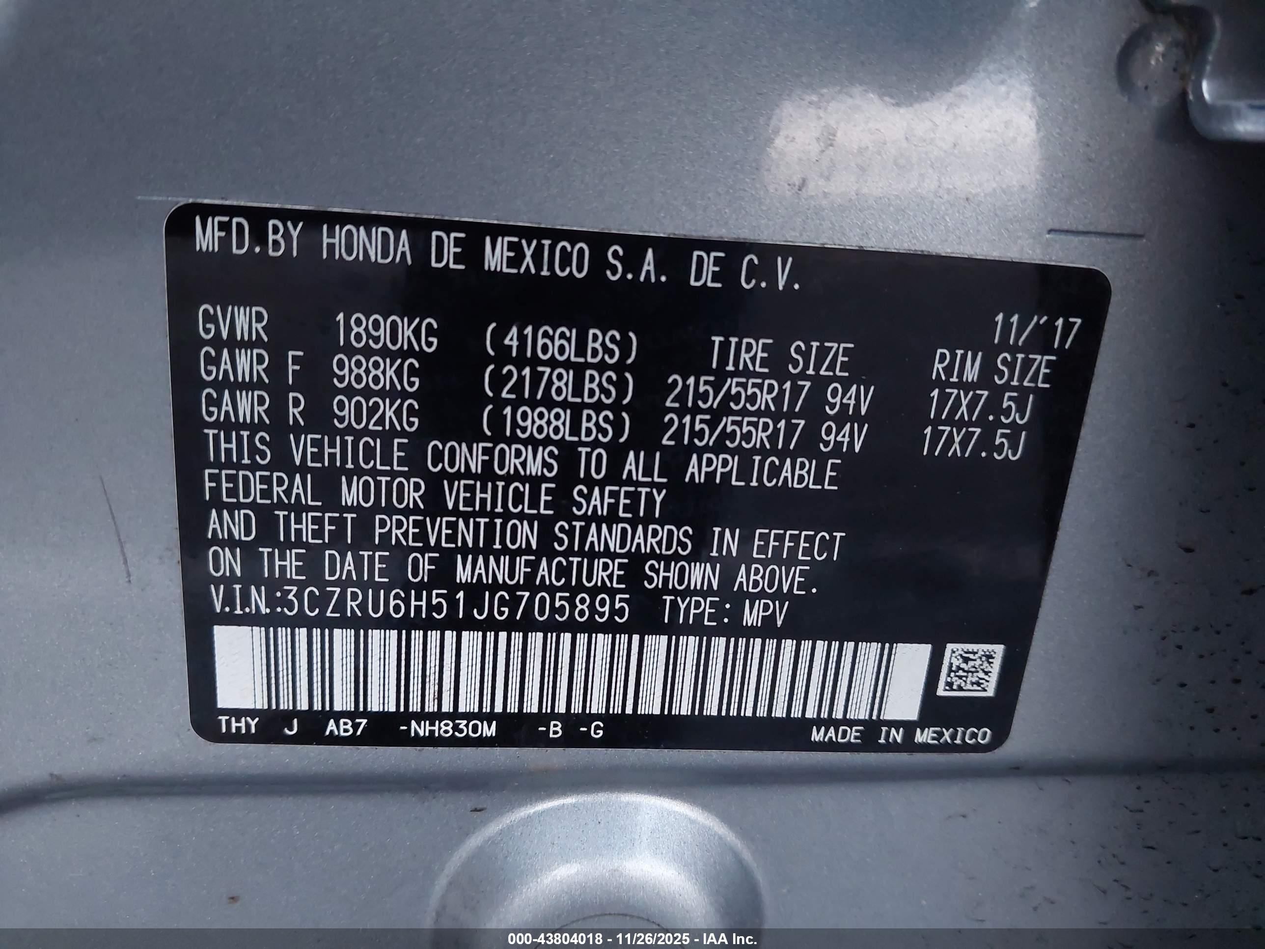 HONDA HR-V image 9