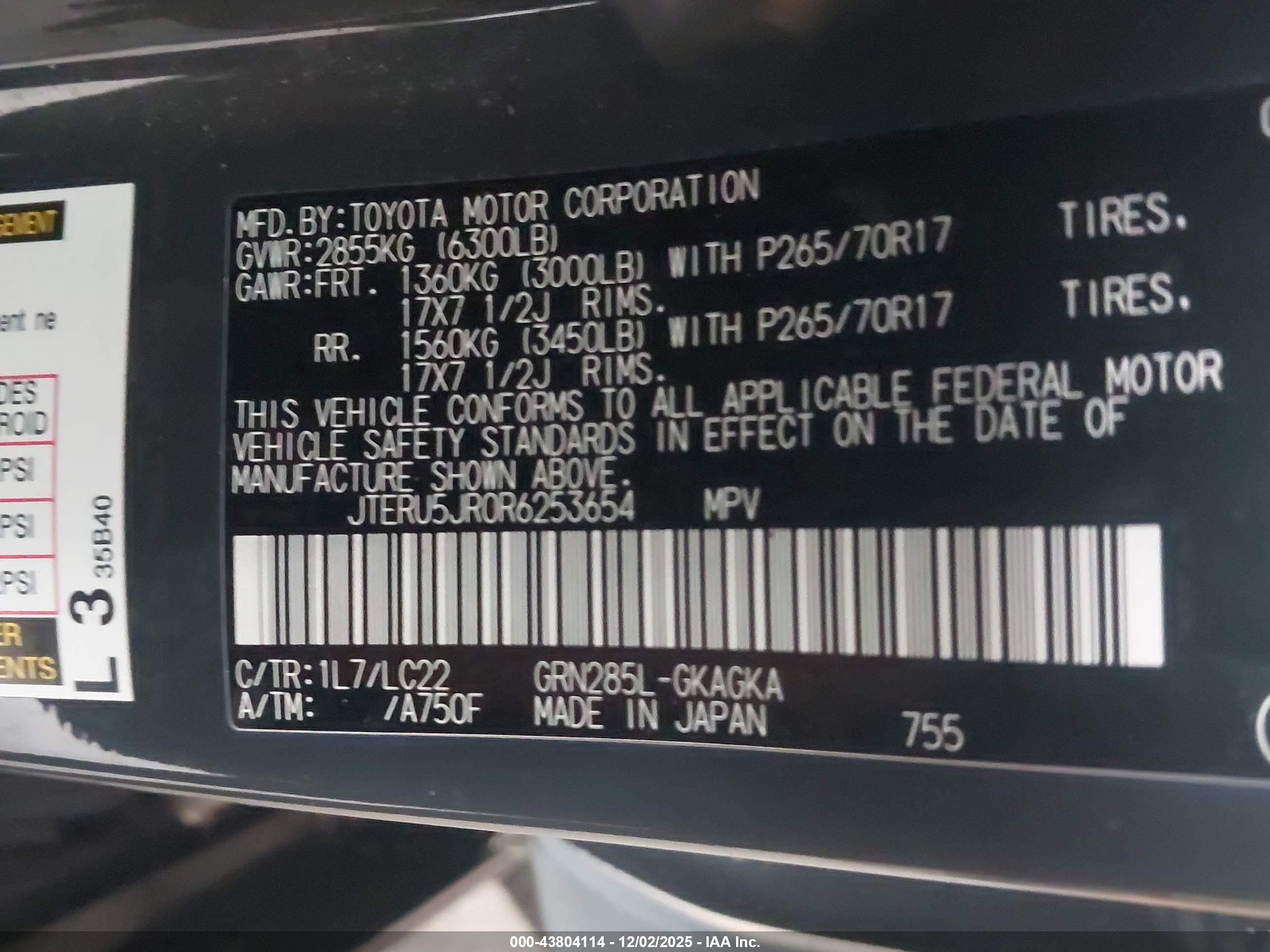 TOYOTA 4RUNNER image 9