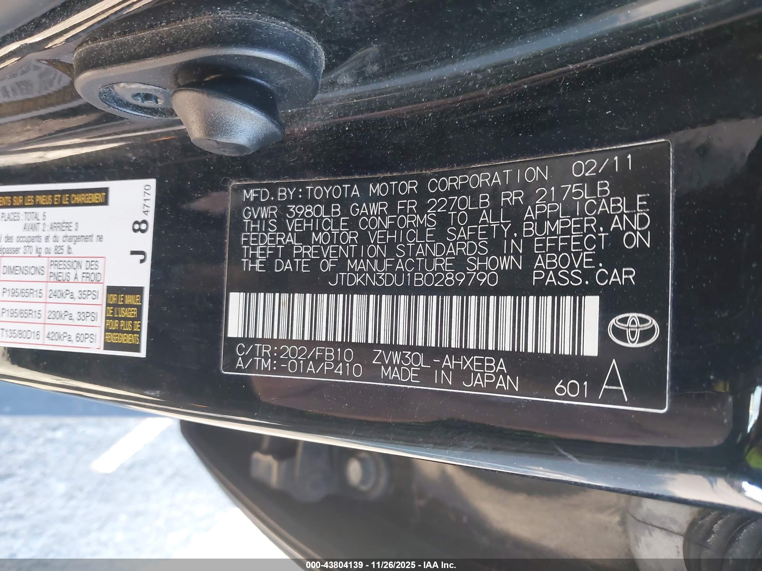 TOYOTA PRIUS image 9