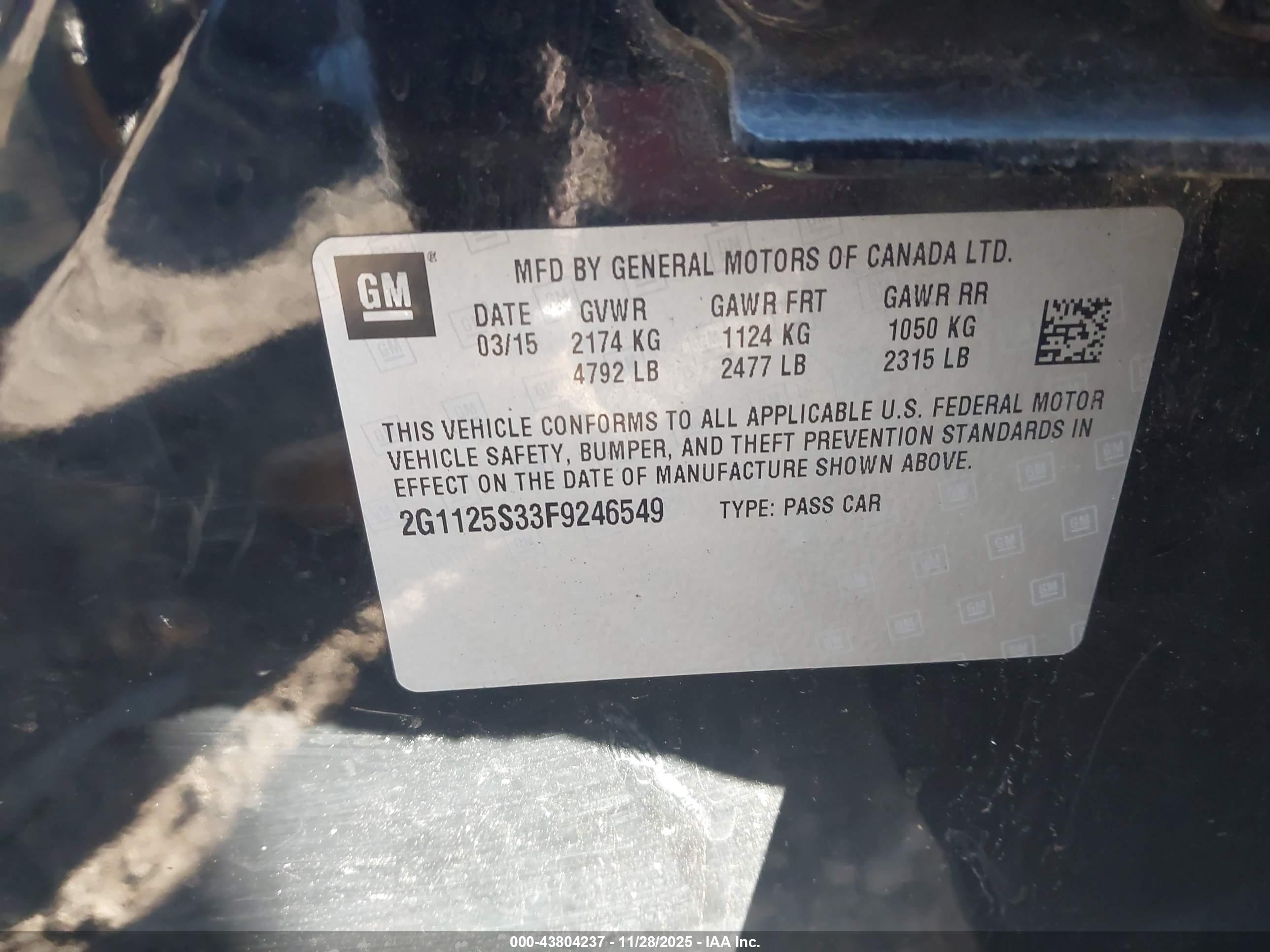 CHEVROLET IMPALA image 9