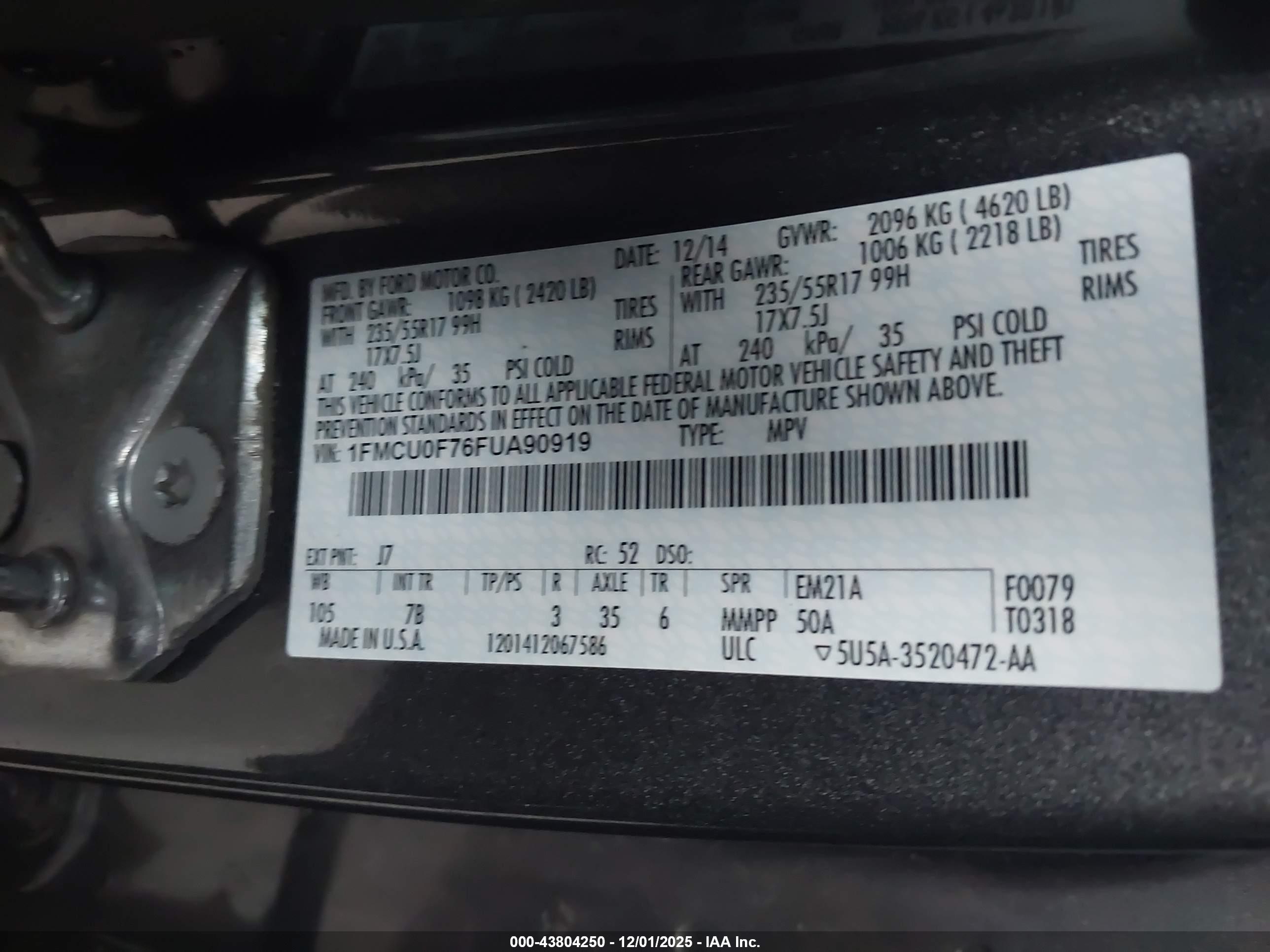 FORD ESCAPE image 9
