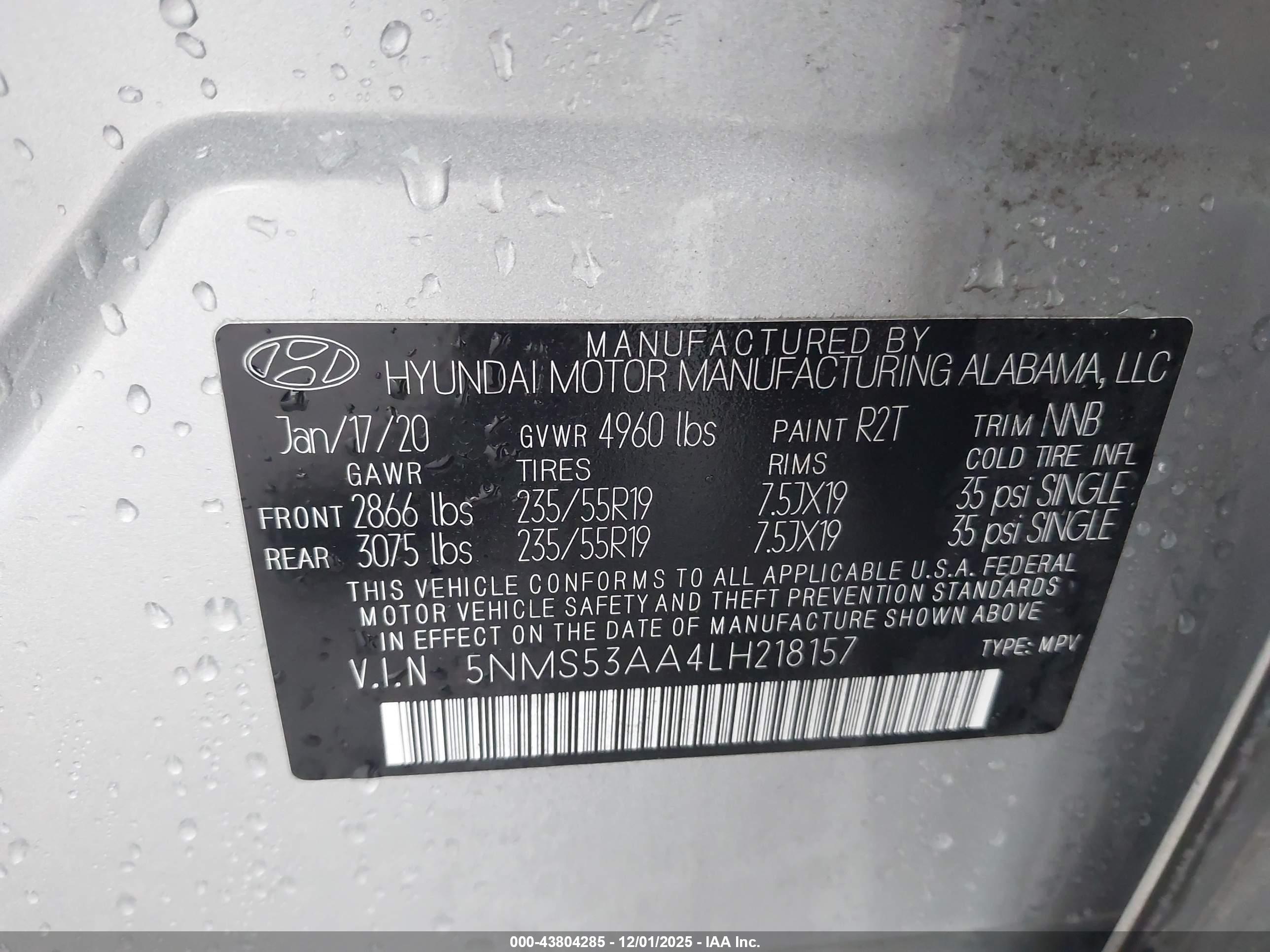 HYUNDAI SANTA image 9