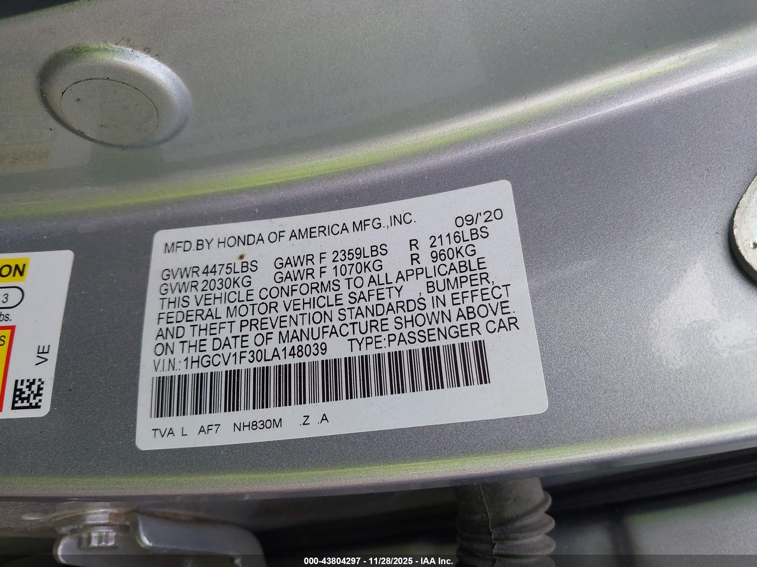 HONDA ACCORD image 9