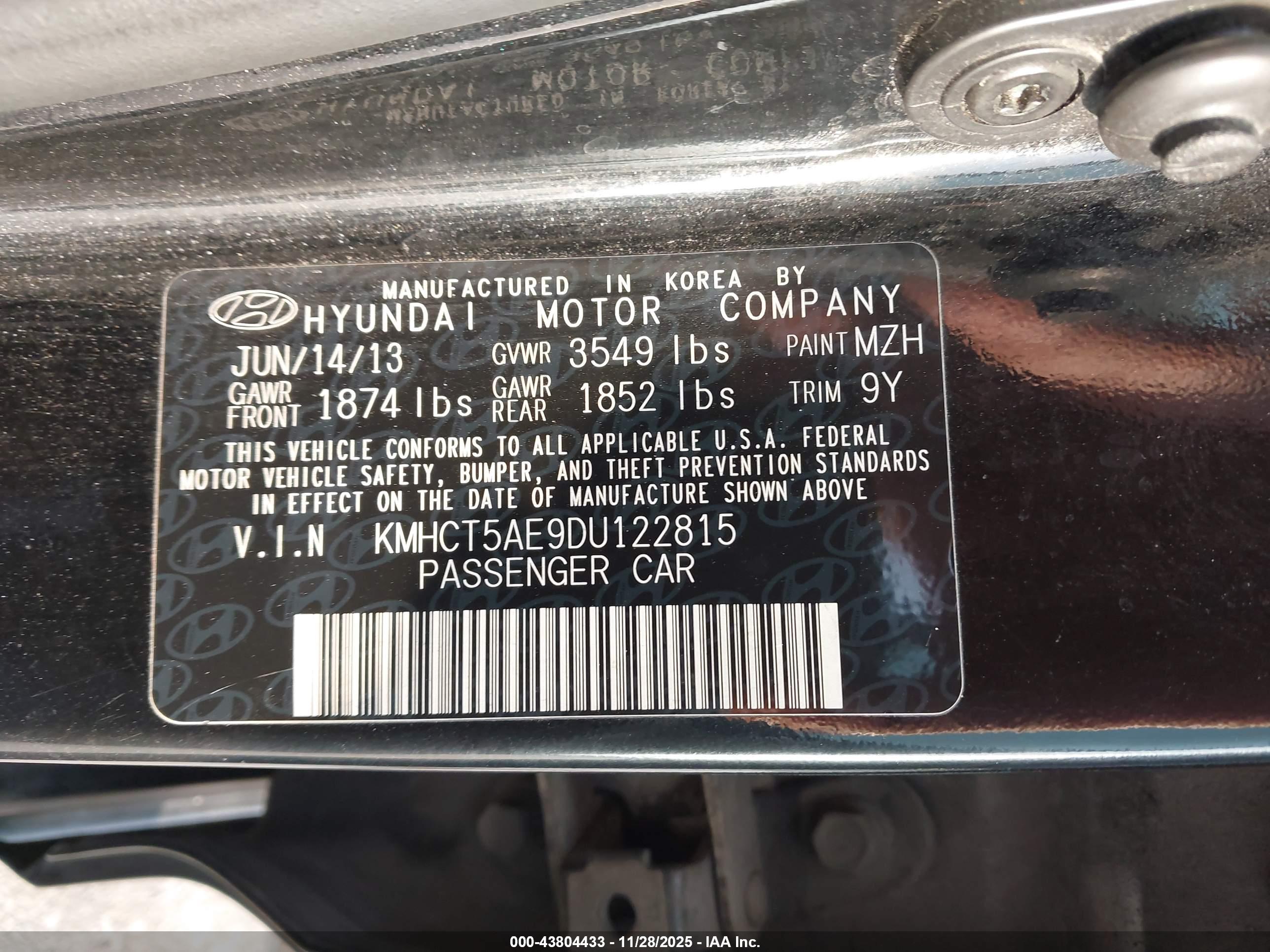 HYUNDAI ACCENT image 9