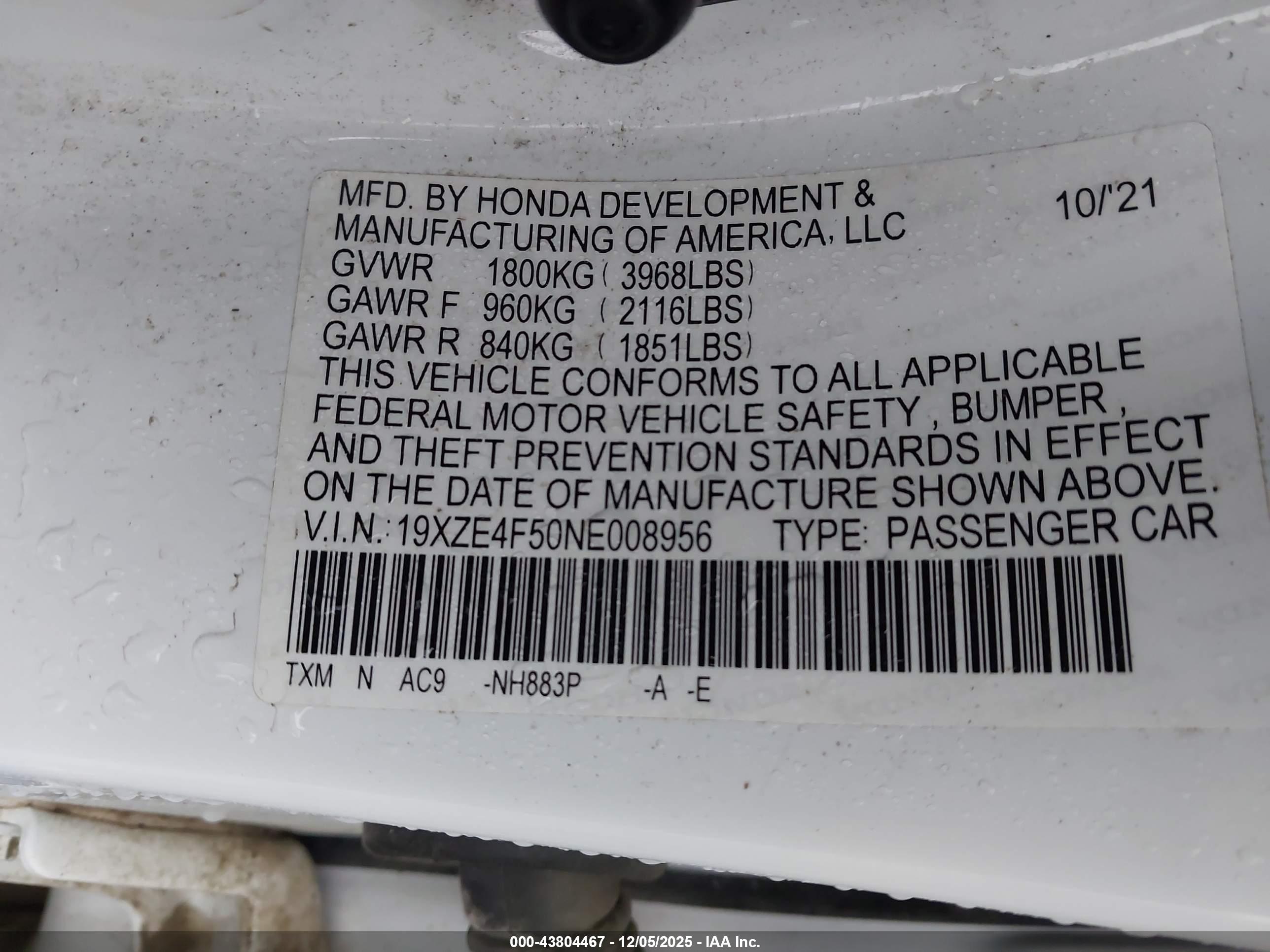 HONDA INSIGHT image 9