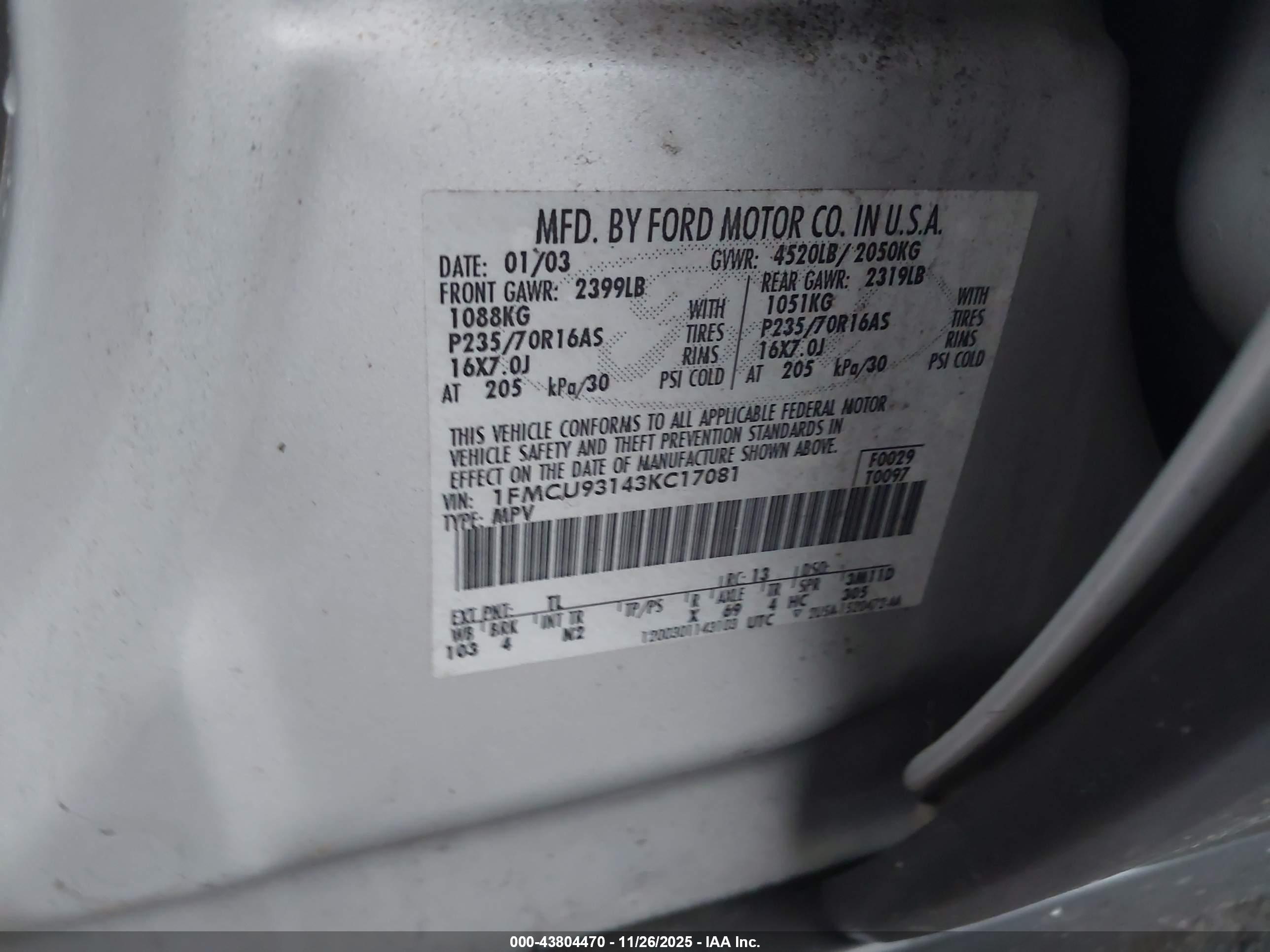 FORD ESCAPE image 9